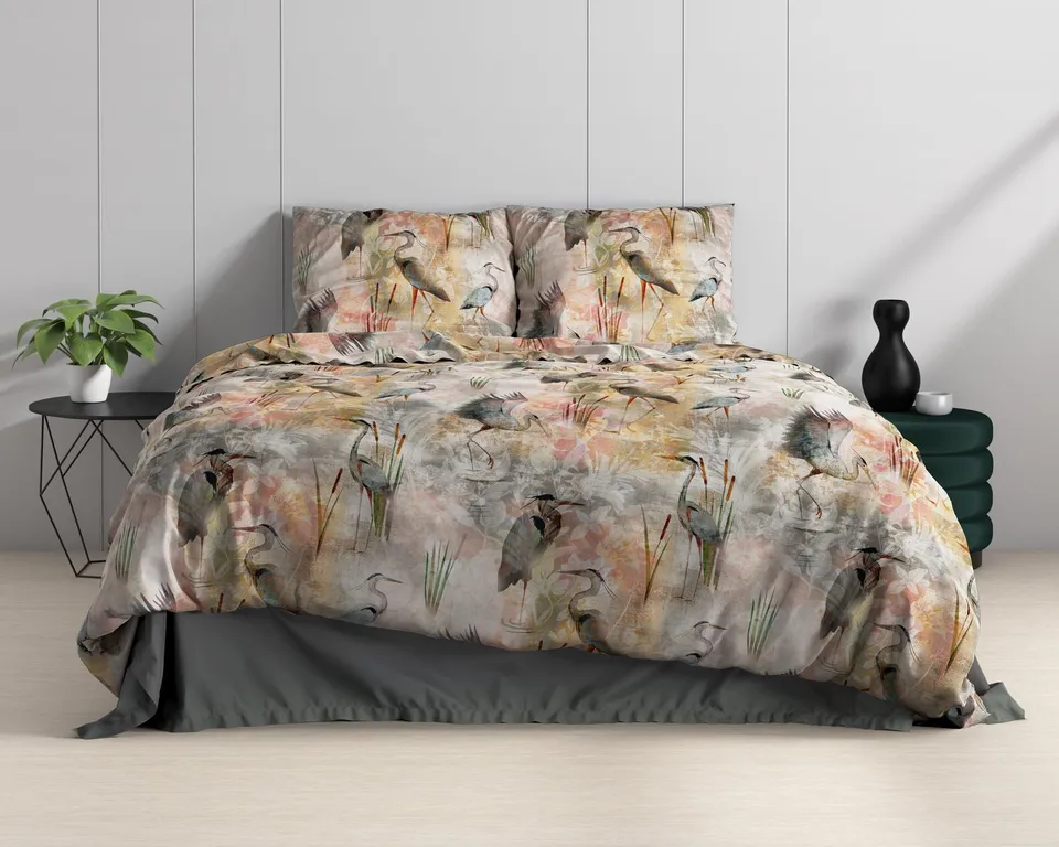 NordDream Satijn Dahila Multi pussilakanasetti 240x220 satiini