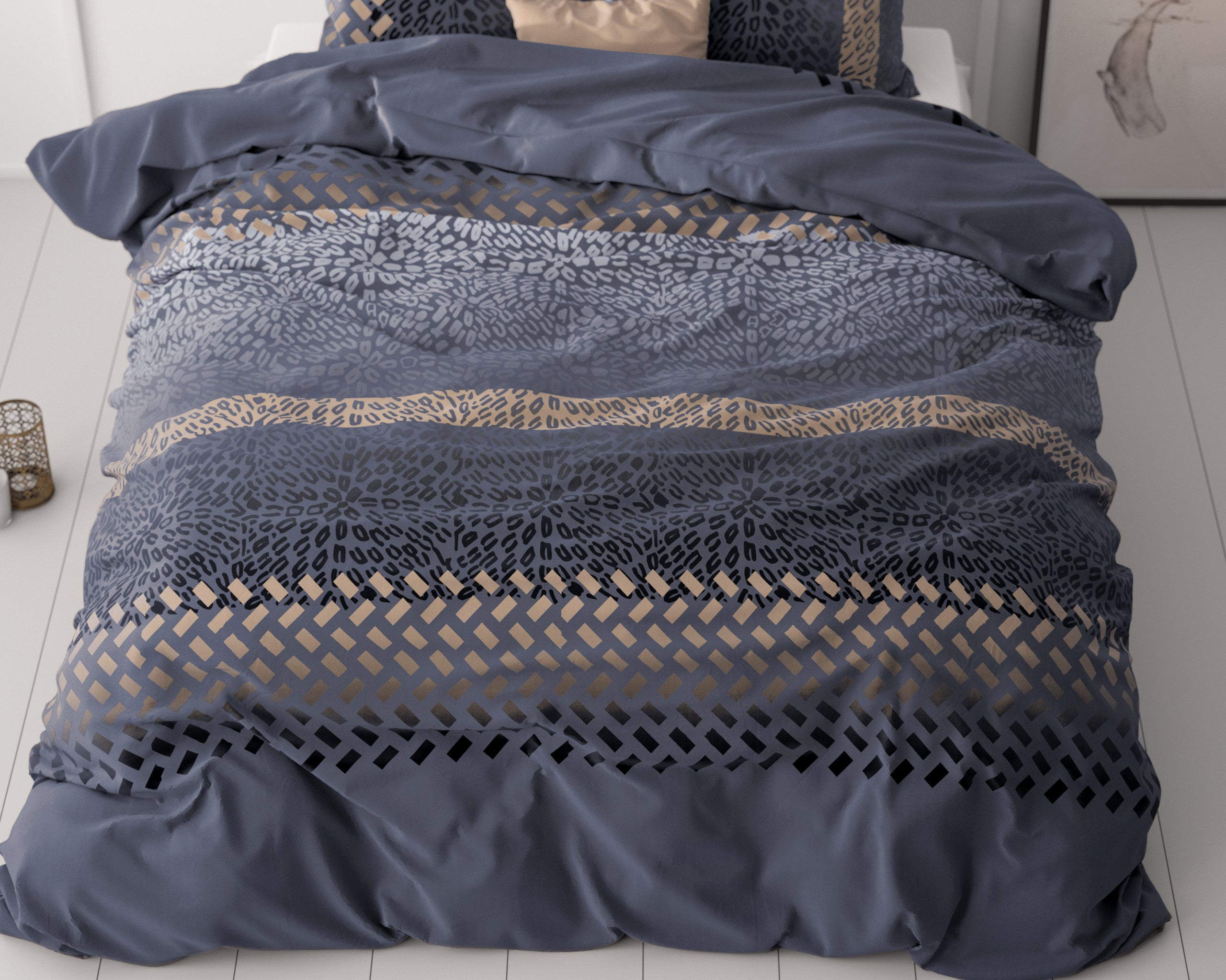 NordDream Classy Brownie Leopard pussilakana ruskea 200x200