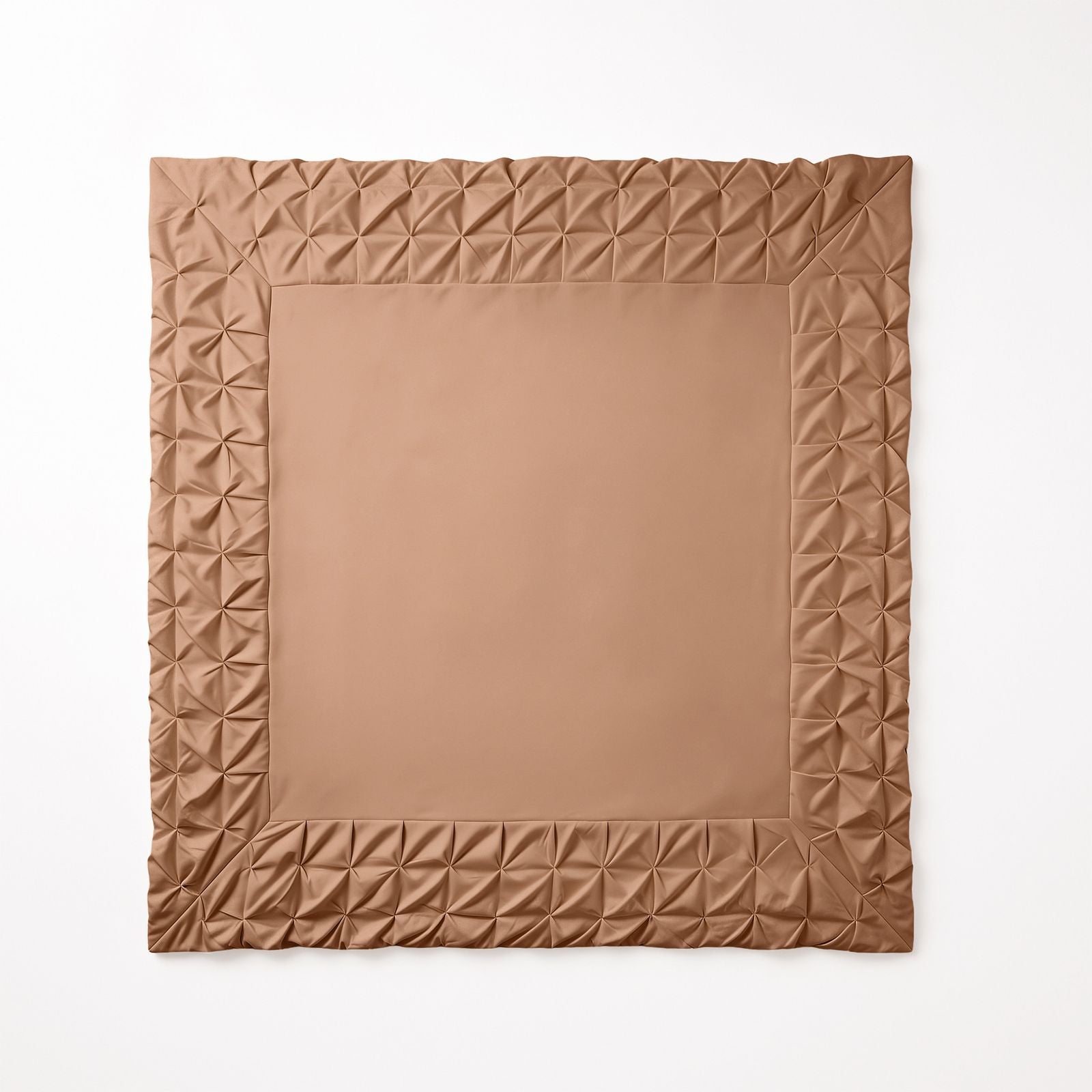NordDream Fresh Border Pintuck Mocha Moose pussilakana 200x220