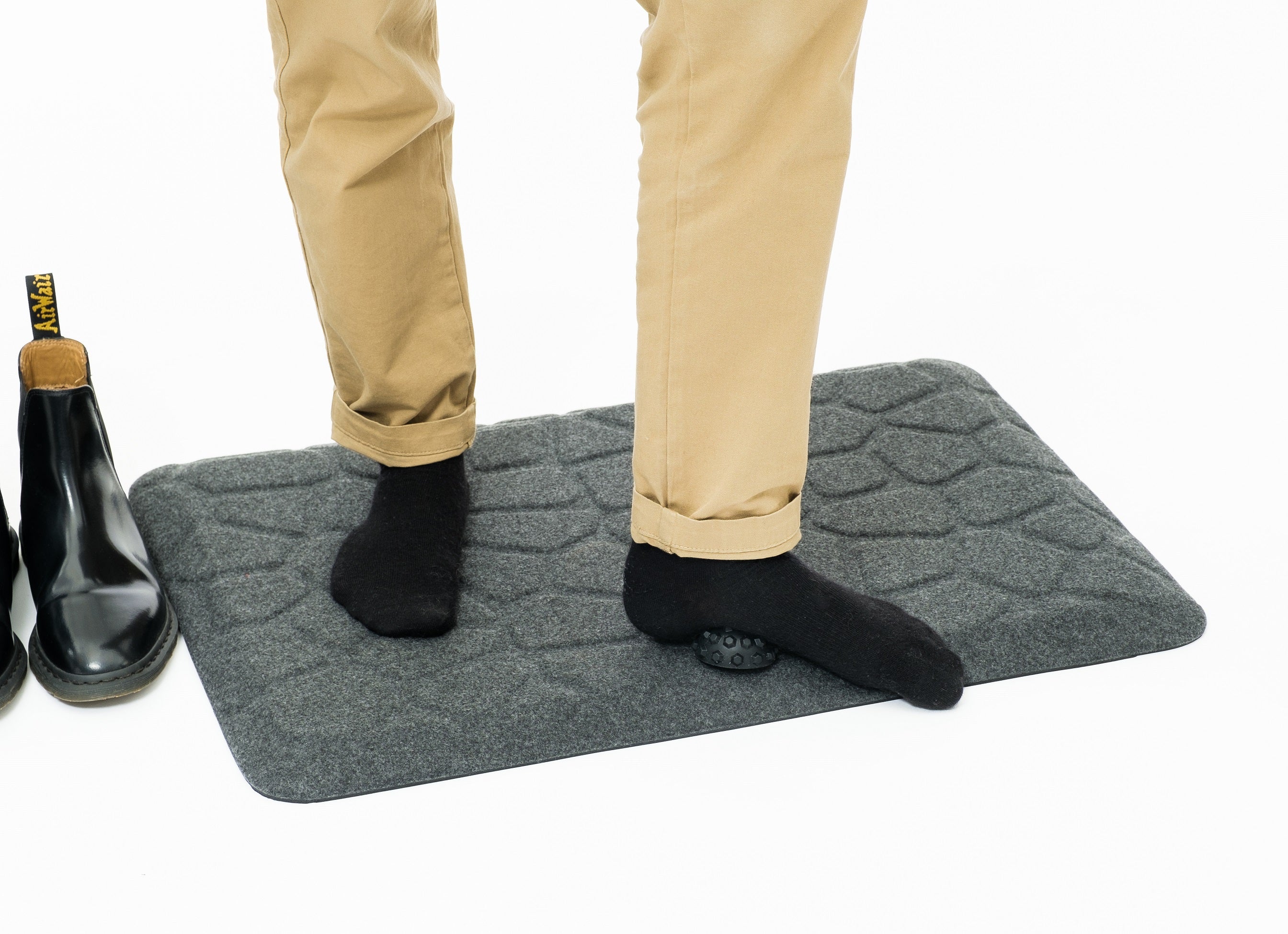 Stoo Super Soft seisontamatto tummanharmaa 76x52