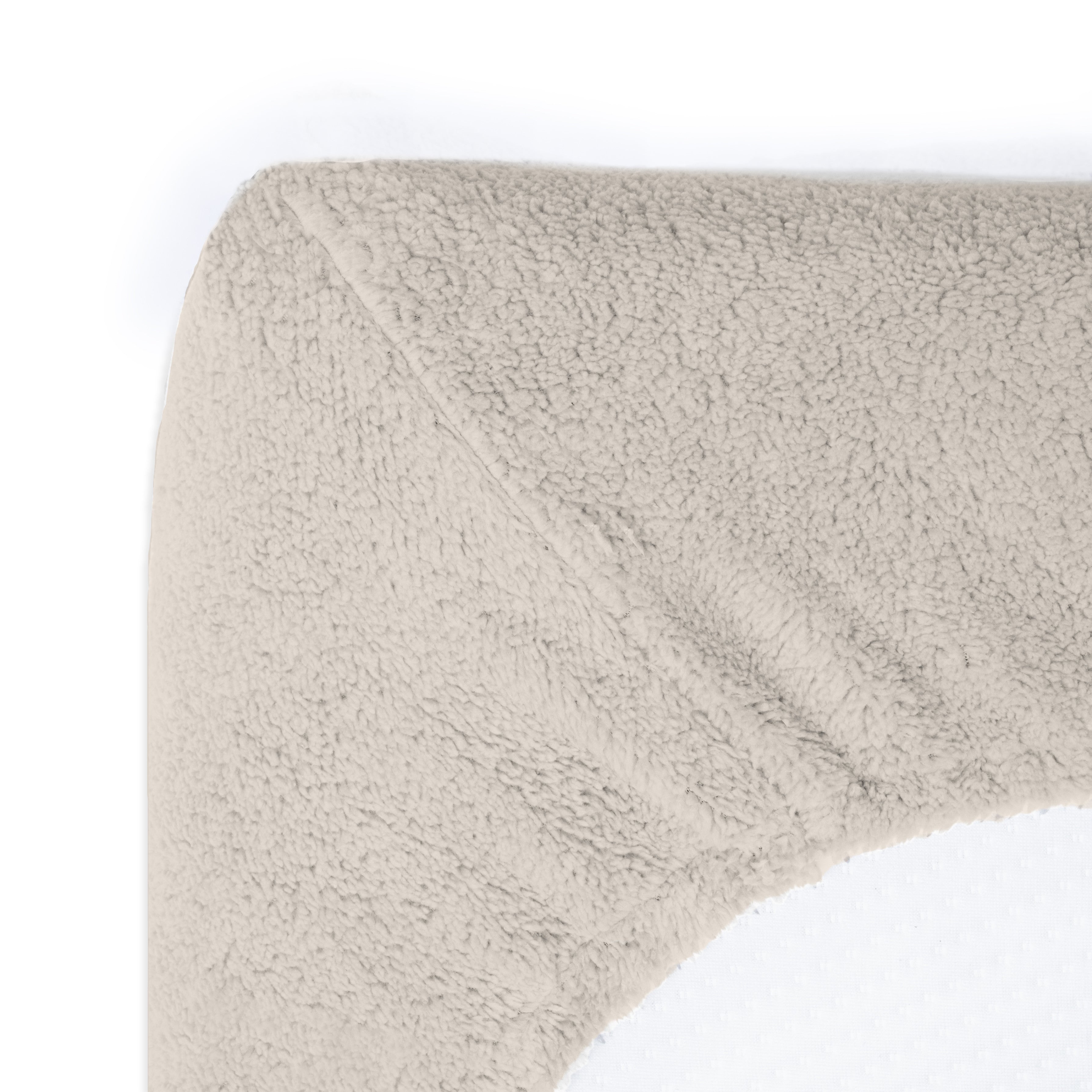 NordDream Teddy aluslakana kerma 90x200 lämmin