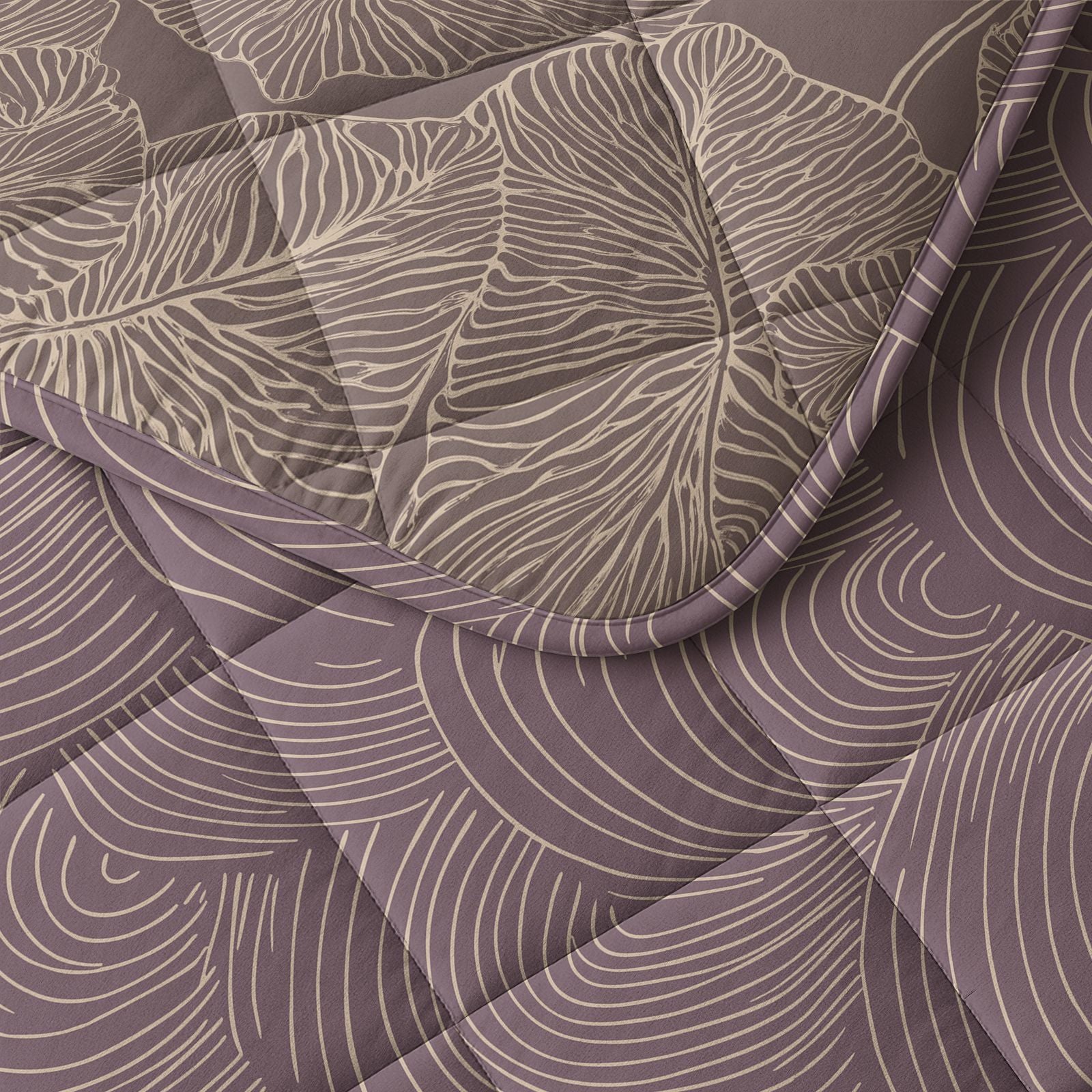 NordDream Lazy Dreamy peitto 200x200 mauve pestävä