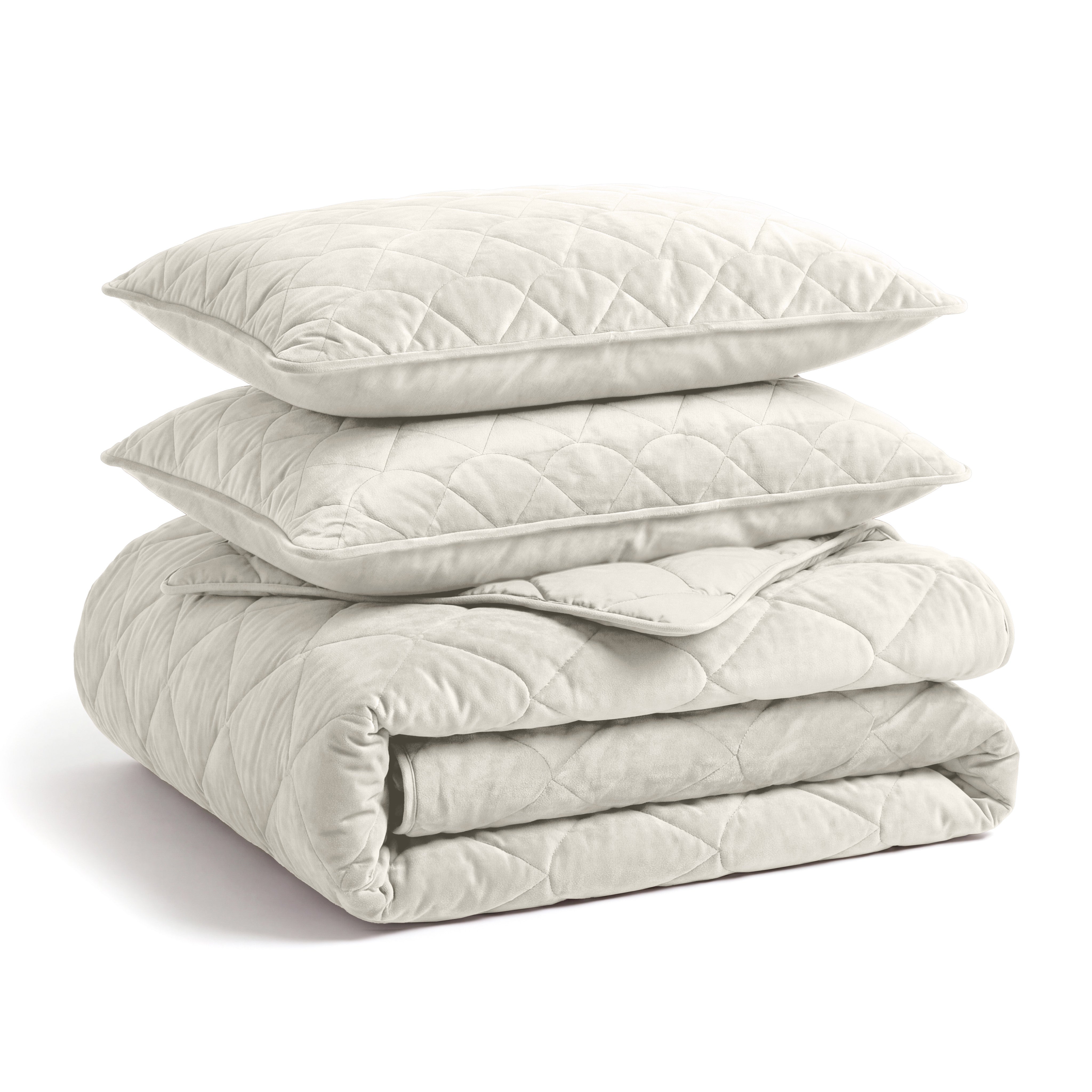 NordDream Lazy Velvet pussipeitto 240x200 beige