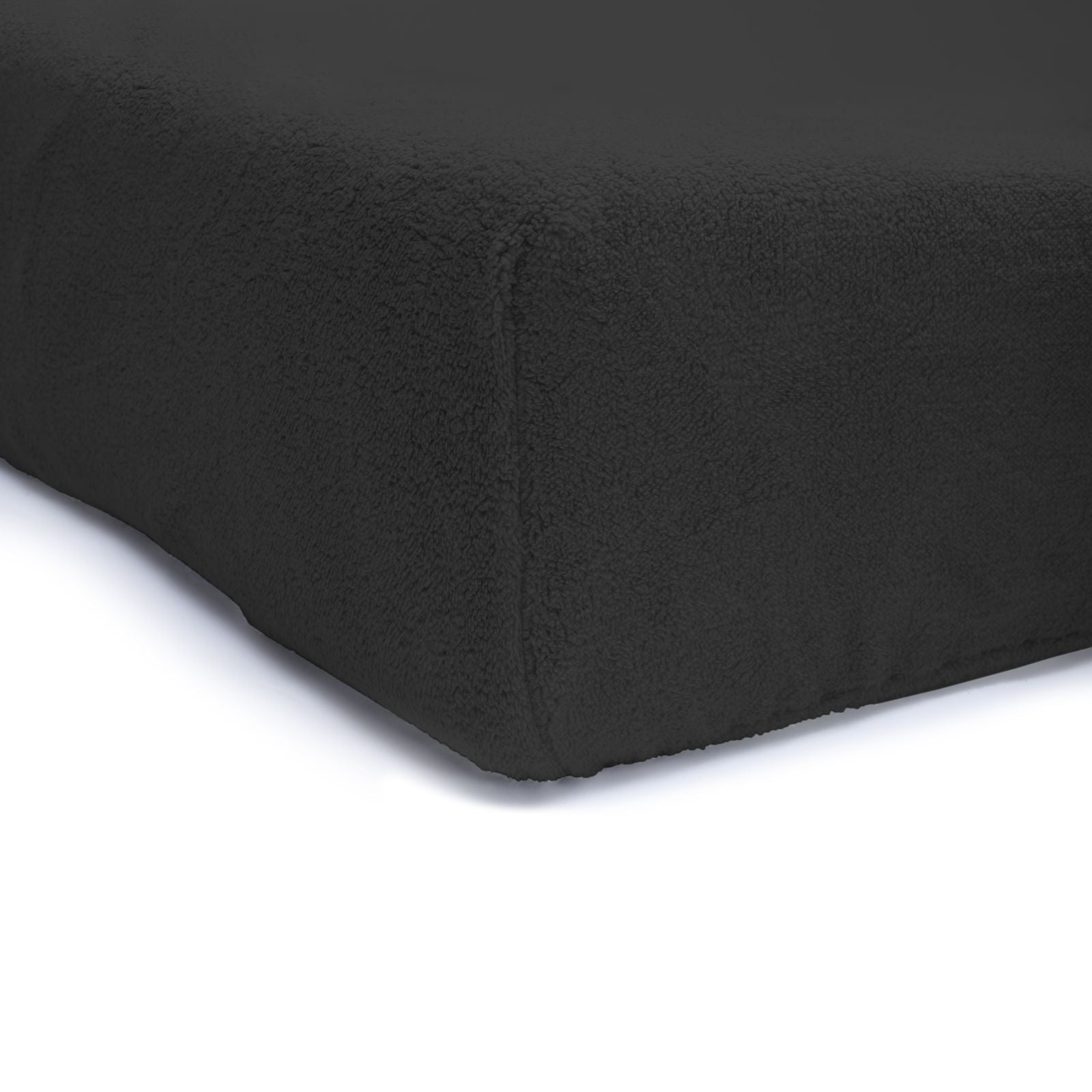 NordDream Teddy muotoonommeltu lakana 90x200 antrasiitti teddy
