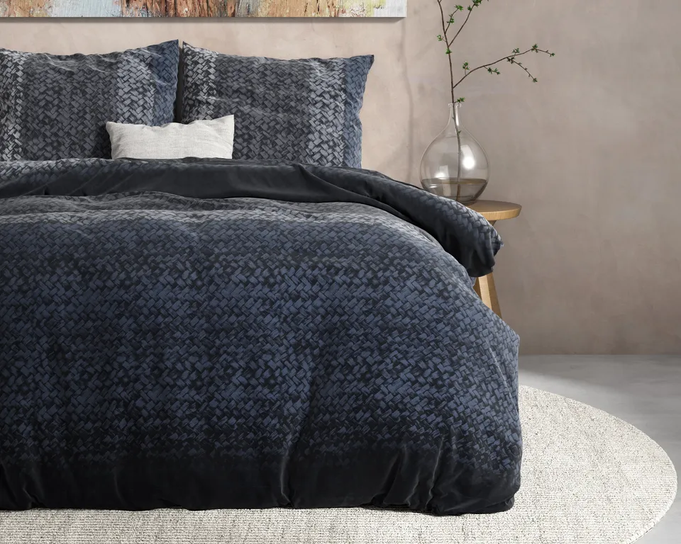NordDream Flanel 200x220 pussilakana sininen gradient