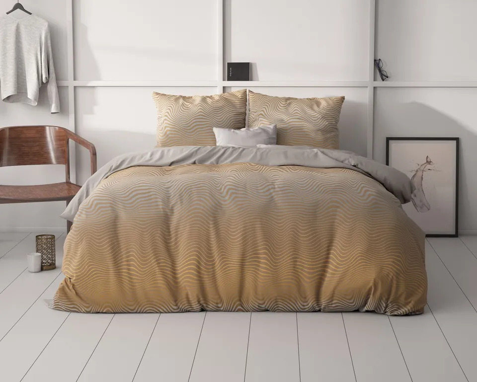 NordDream Classy Boyd pussilakanasetti 240x220 oranssi