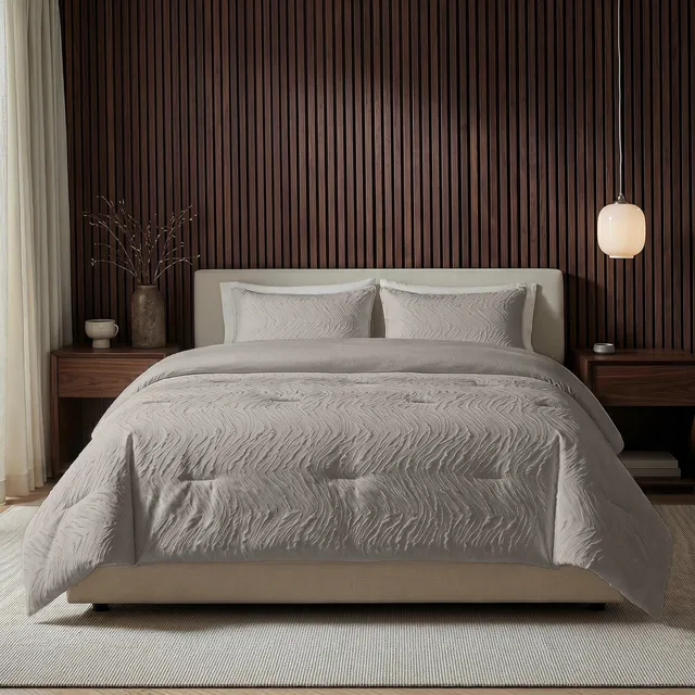 NordDream Lazy Salva peitto taupe 240x200 mikrokuitu