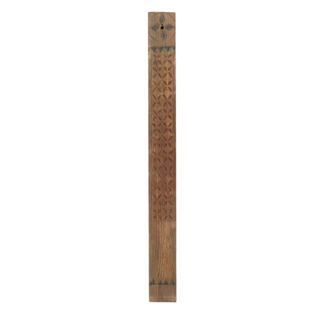 Sasus Vintage puukoriste tiikki 110 cm seinäkoriste