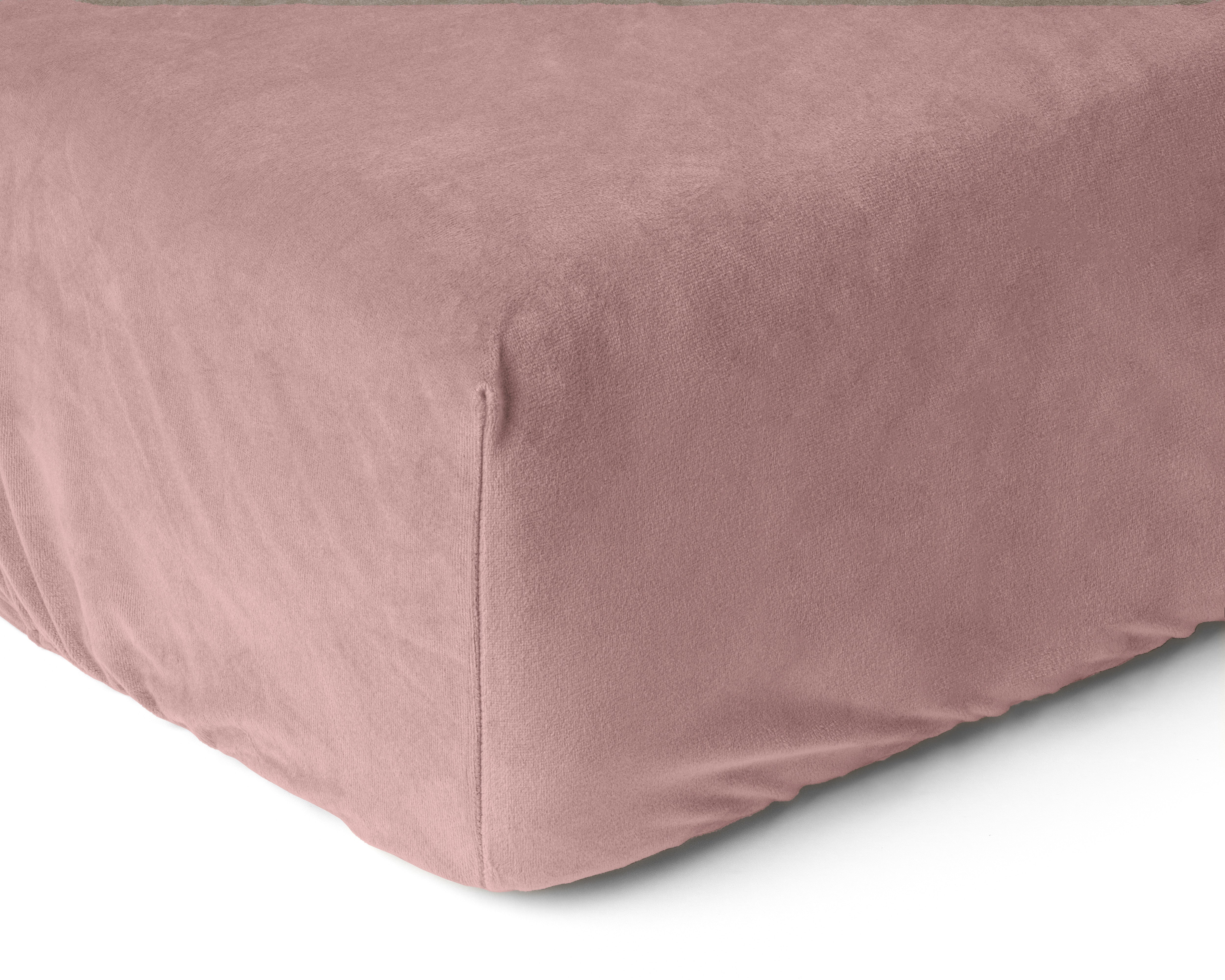 NordDream Velvet aluslakana 140x200 roosa sametti