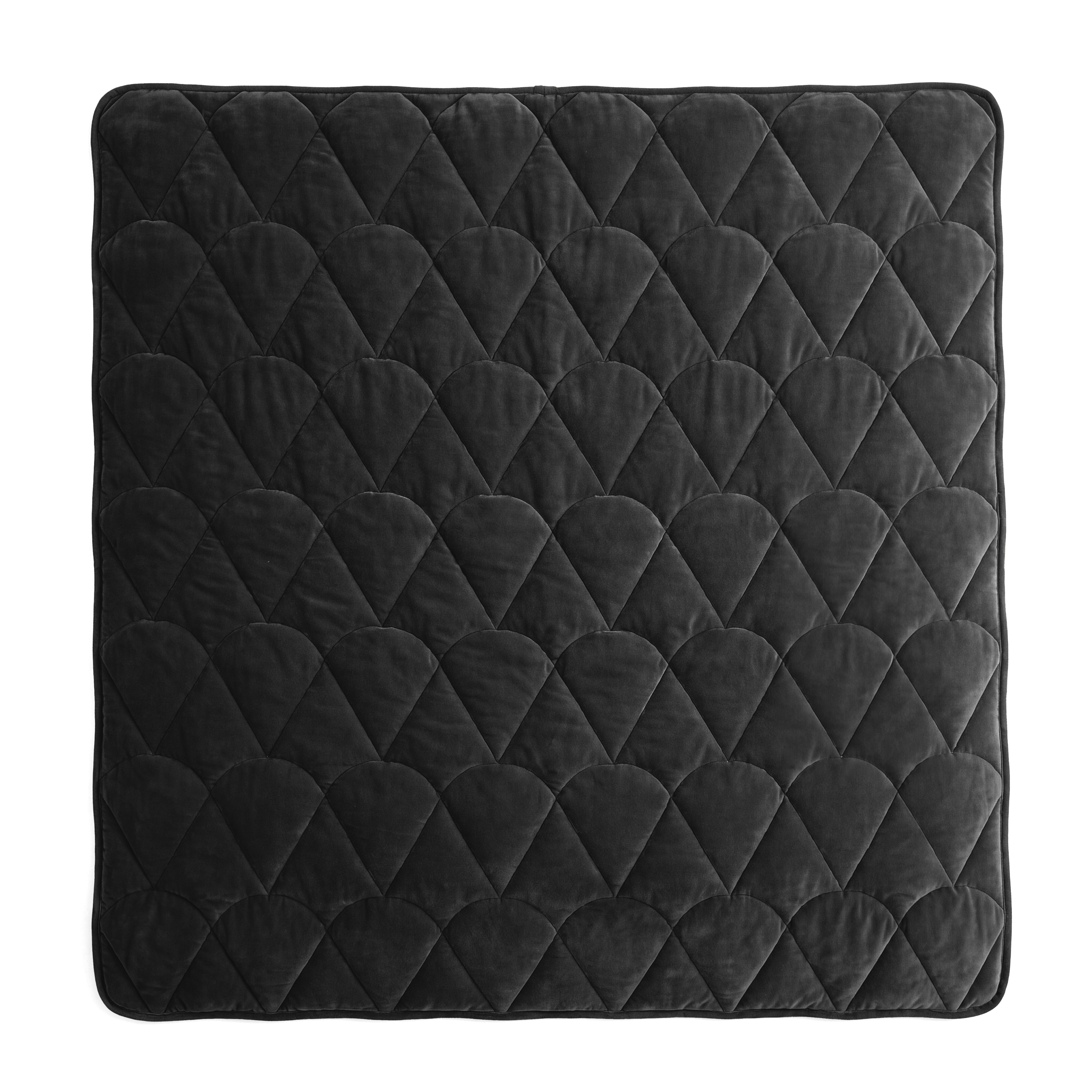NordDream Lazy Velvet musta peitto 140x200 sametti