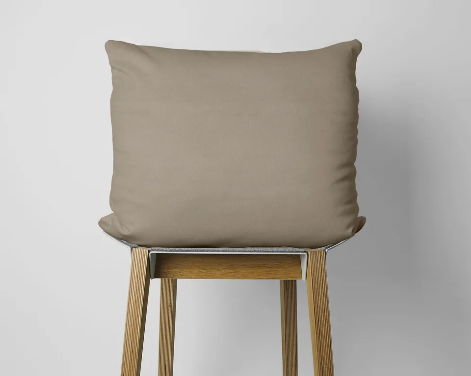 NordDream Flanelli tyynyliinat taupe 60x70 2kpl 160gsm