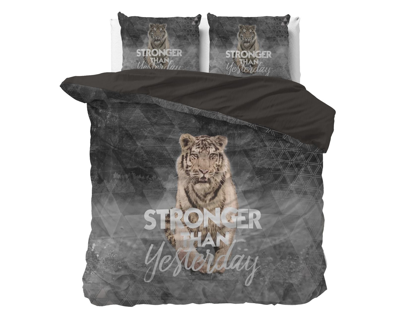 NordDream Stronger Grijs pussilakana 240x200/220 harmaa puuvilla