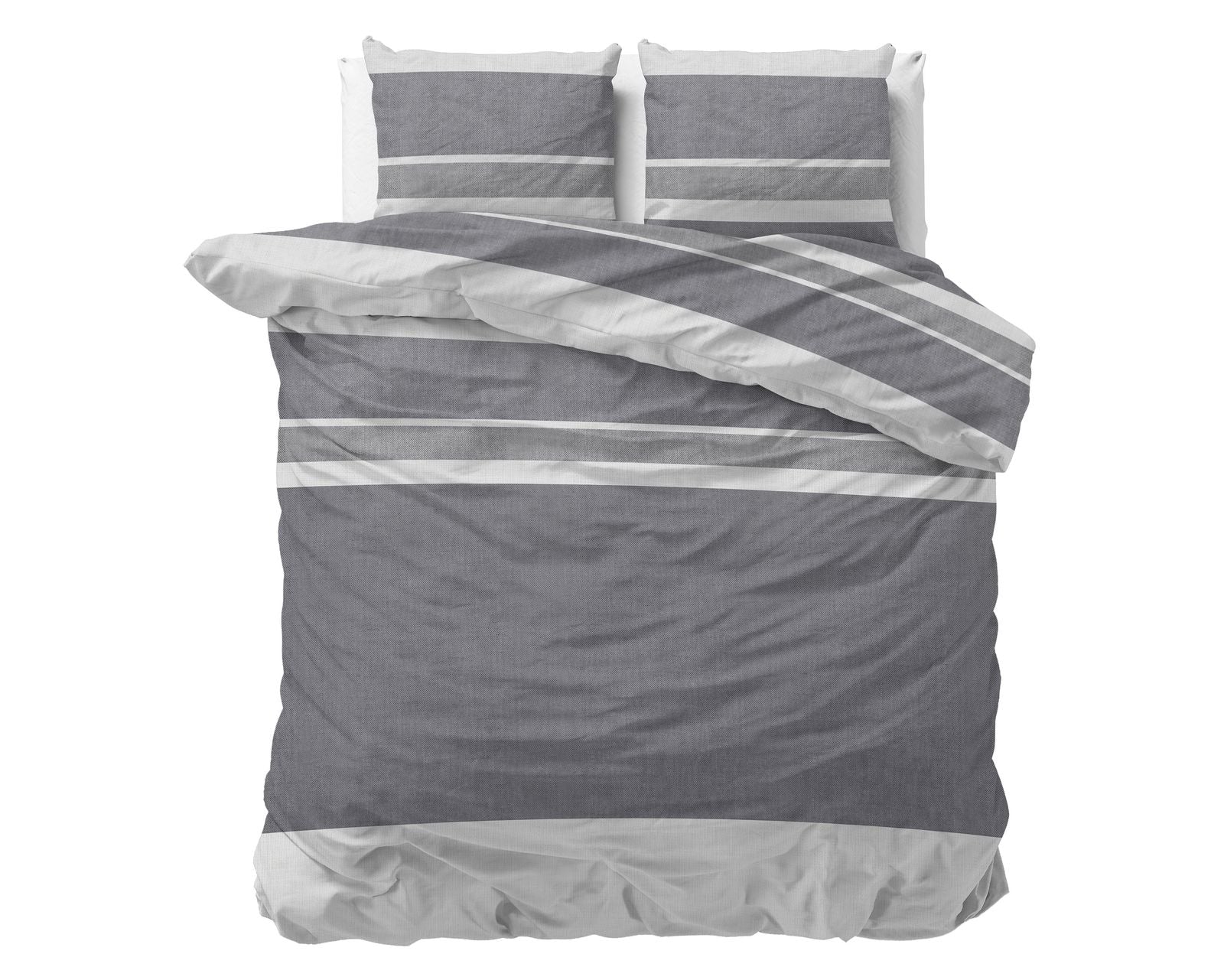 NordDream Flanel Skylar pussilakana antrasiitti 240x220 lämmin
