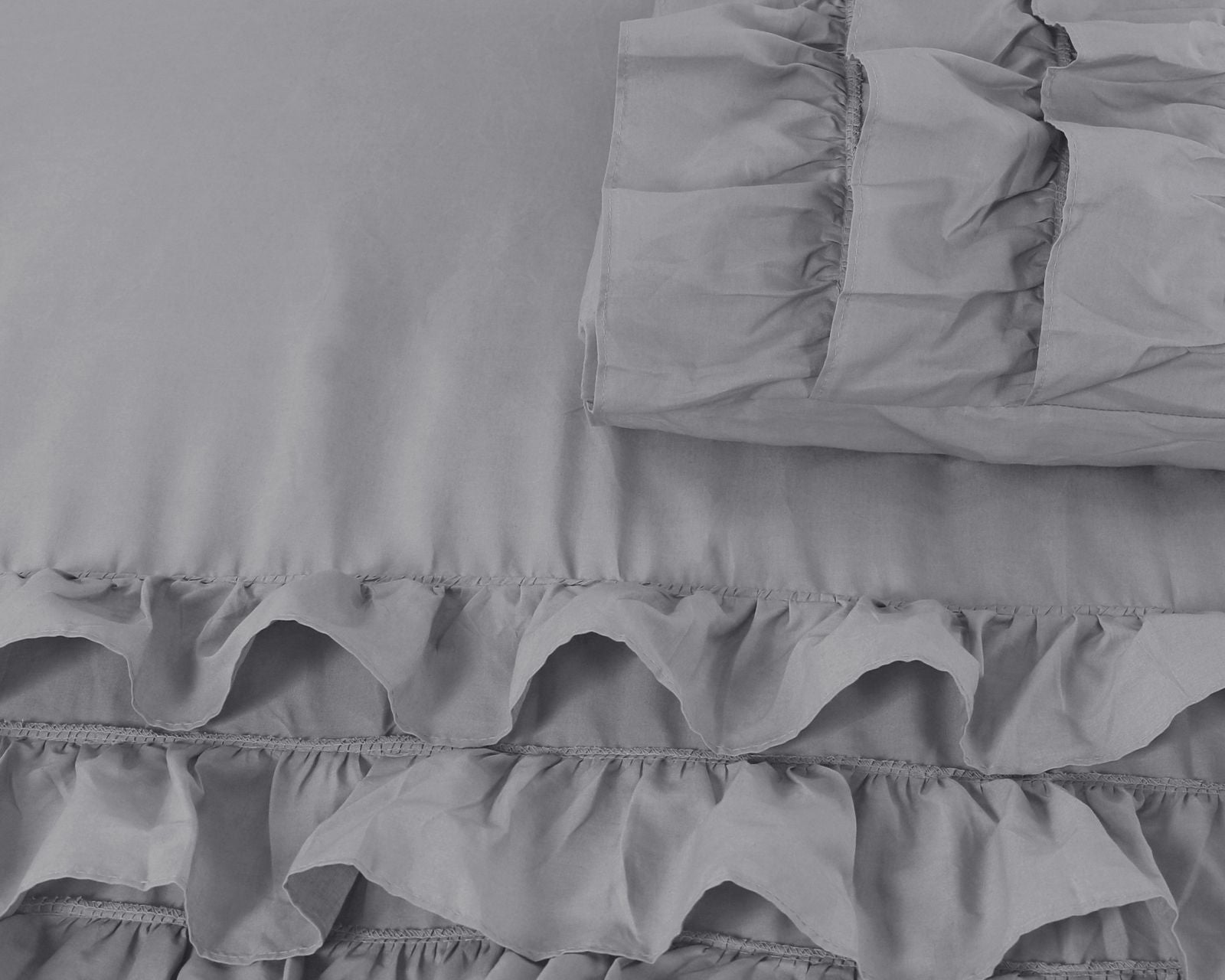 NordDream Classics Cyprus pussilakana 240x220 harmaa perkaali