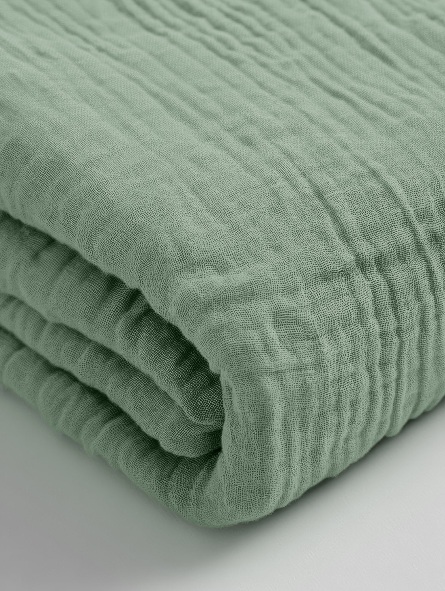 NordDream Mousseline aluslakana 90x200 vihreä musliini