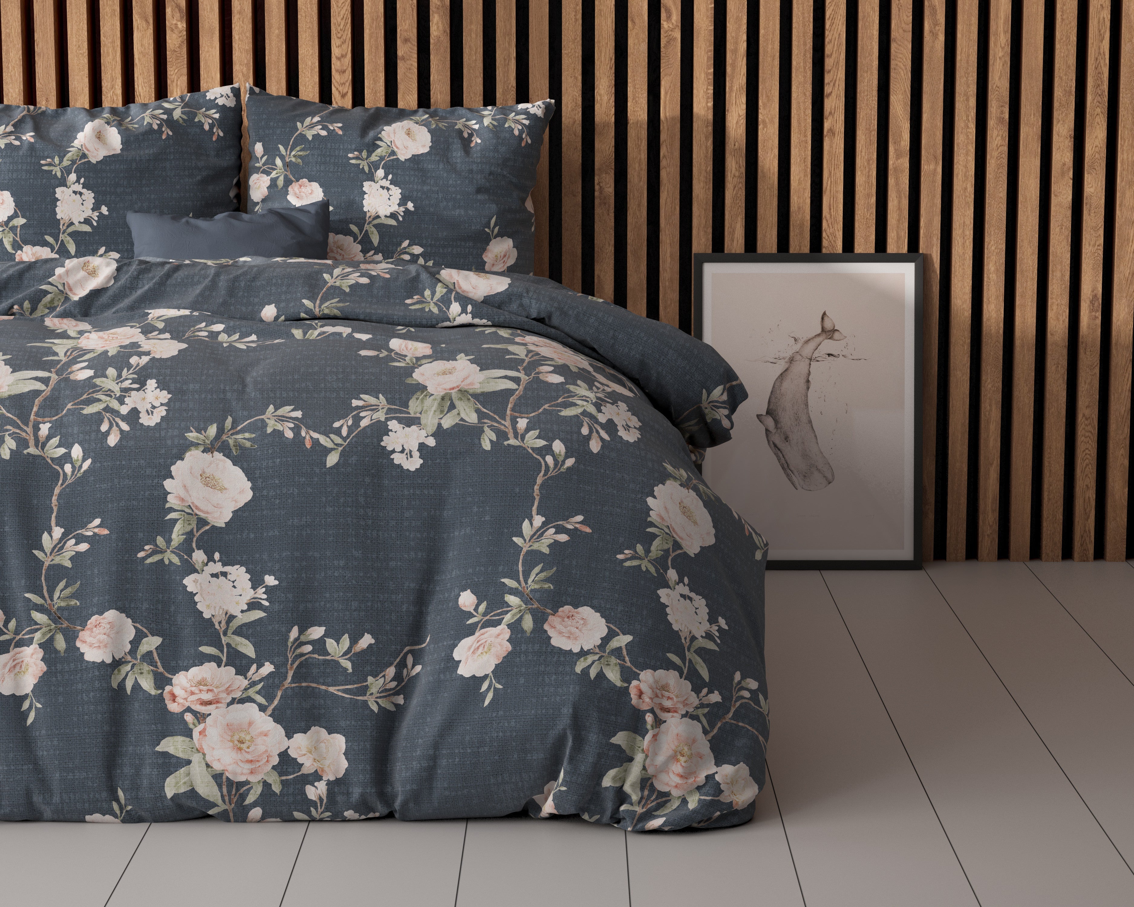 NordDream Elegance Eloise 2 Indigo pussilakana 200x200/220