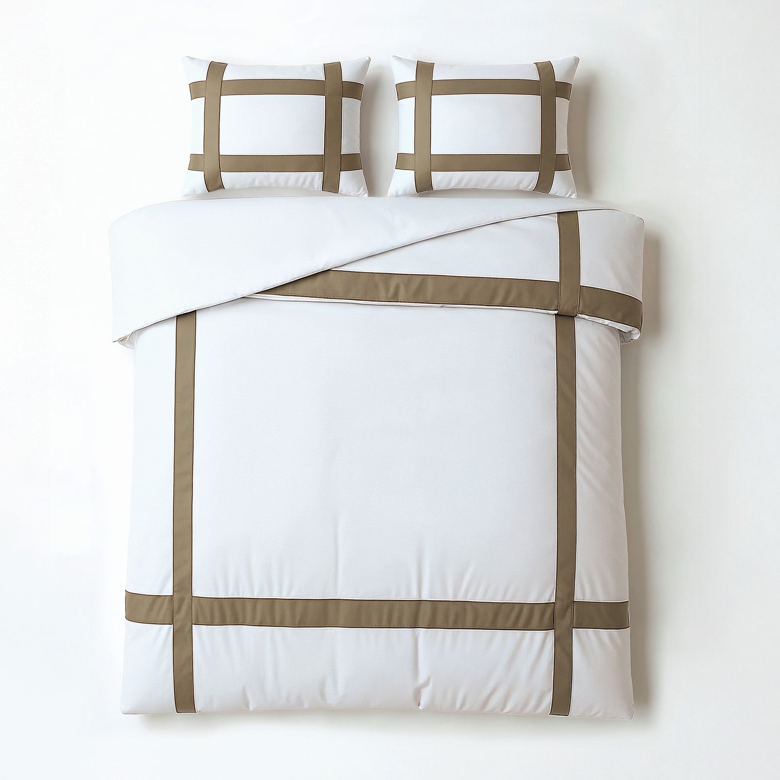 NordDream Classics Alberto pussilakanasetti 240x200 taupe