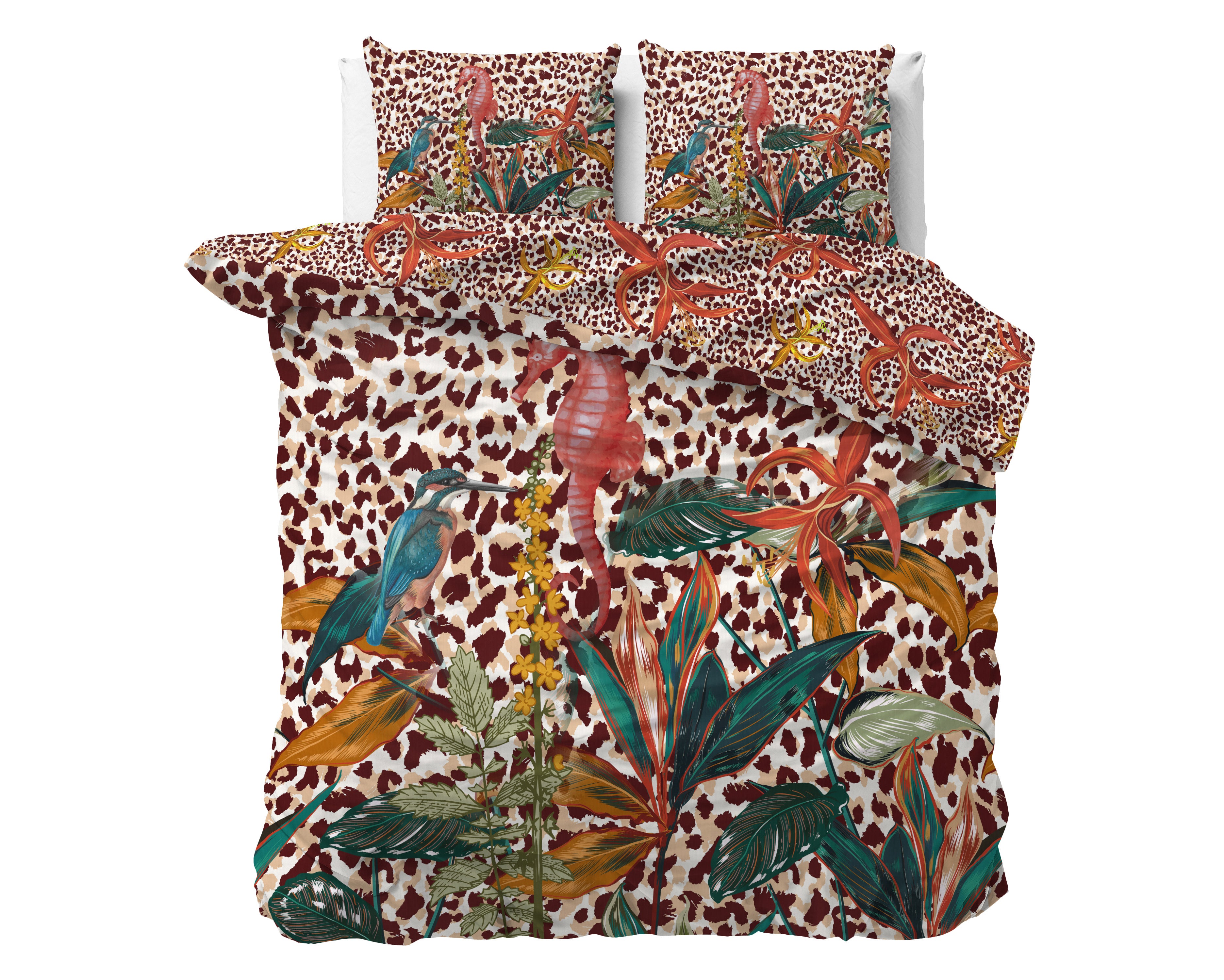 NordDream Satijn Ida Multi pussilakanasetti 240x220 satiini