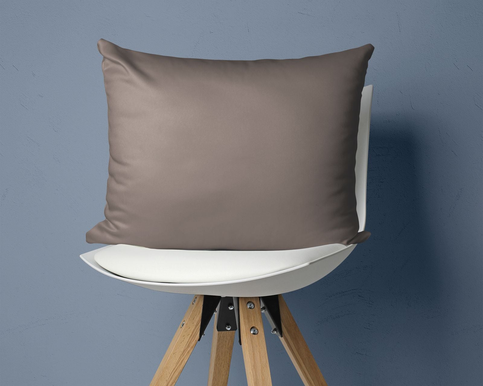 NordDream Satiini tyynyliina 60x70 taupe 2 kpl puuvilla