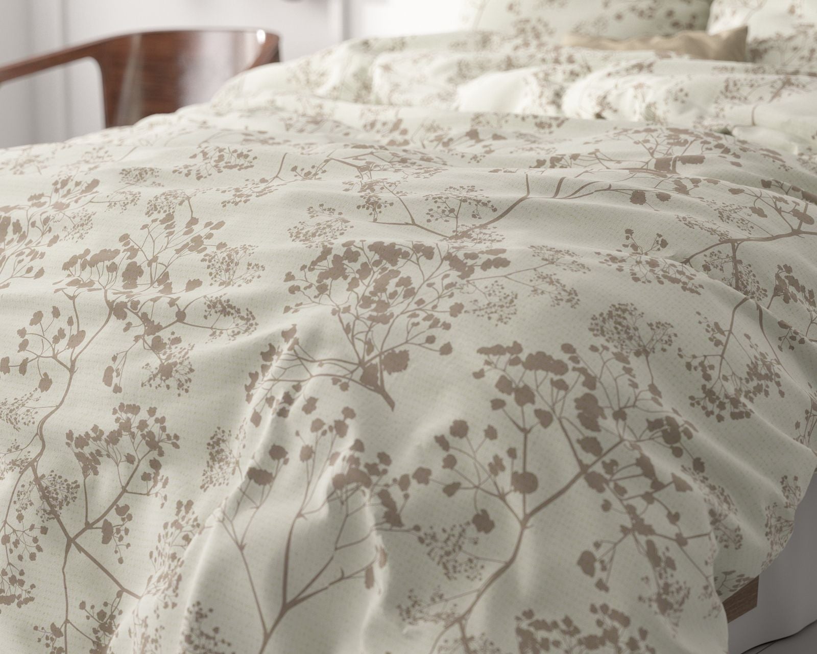 NordDream Classy Firdo pussilakana 200x200/220 vihreä mikrok.