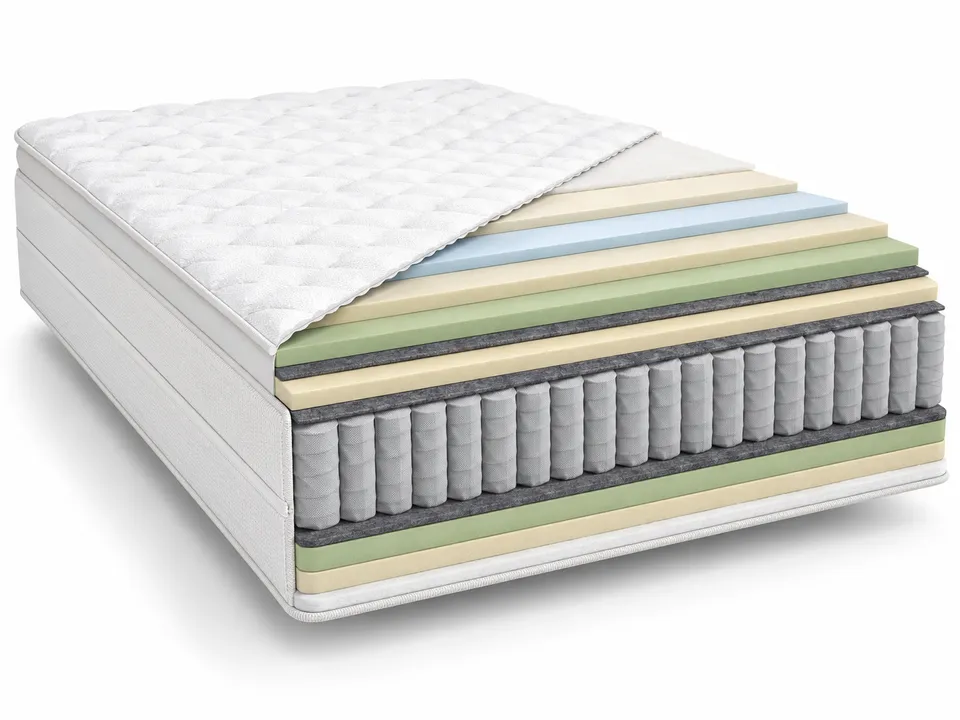 NordSleeps Freya hybridipatja 90x200 pillow top