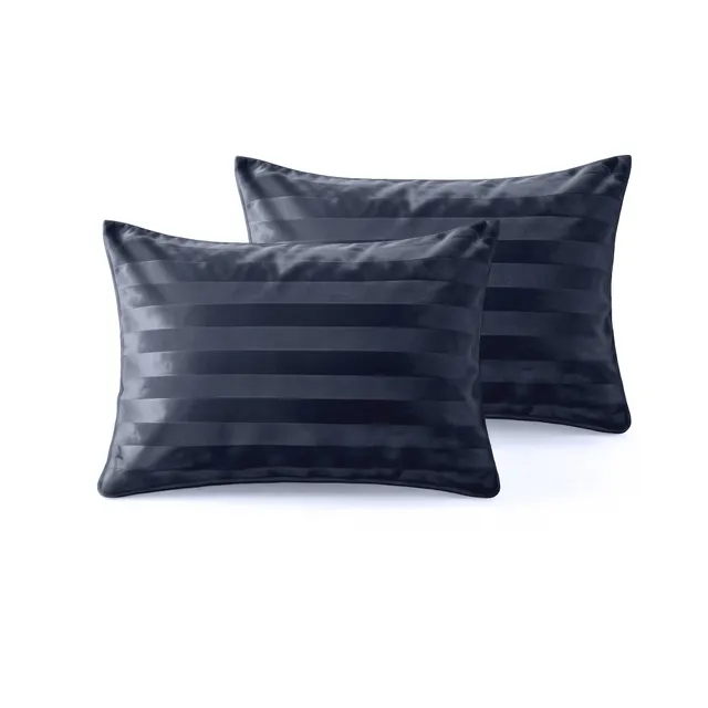 NordDream Lazy Hotel Velvet tyynyliina 60x70 navy sametti 2-pack