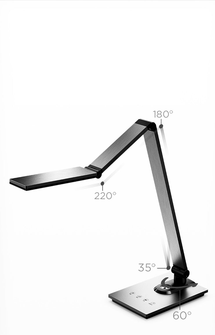 Stoo LED valaisin hopea-valkoinen USB-portilla
