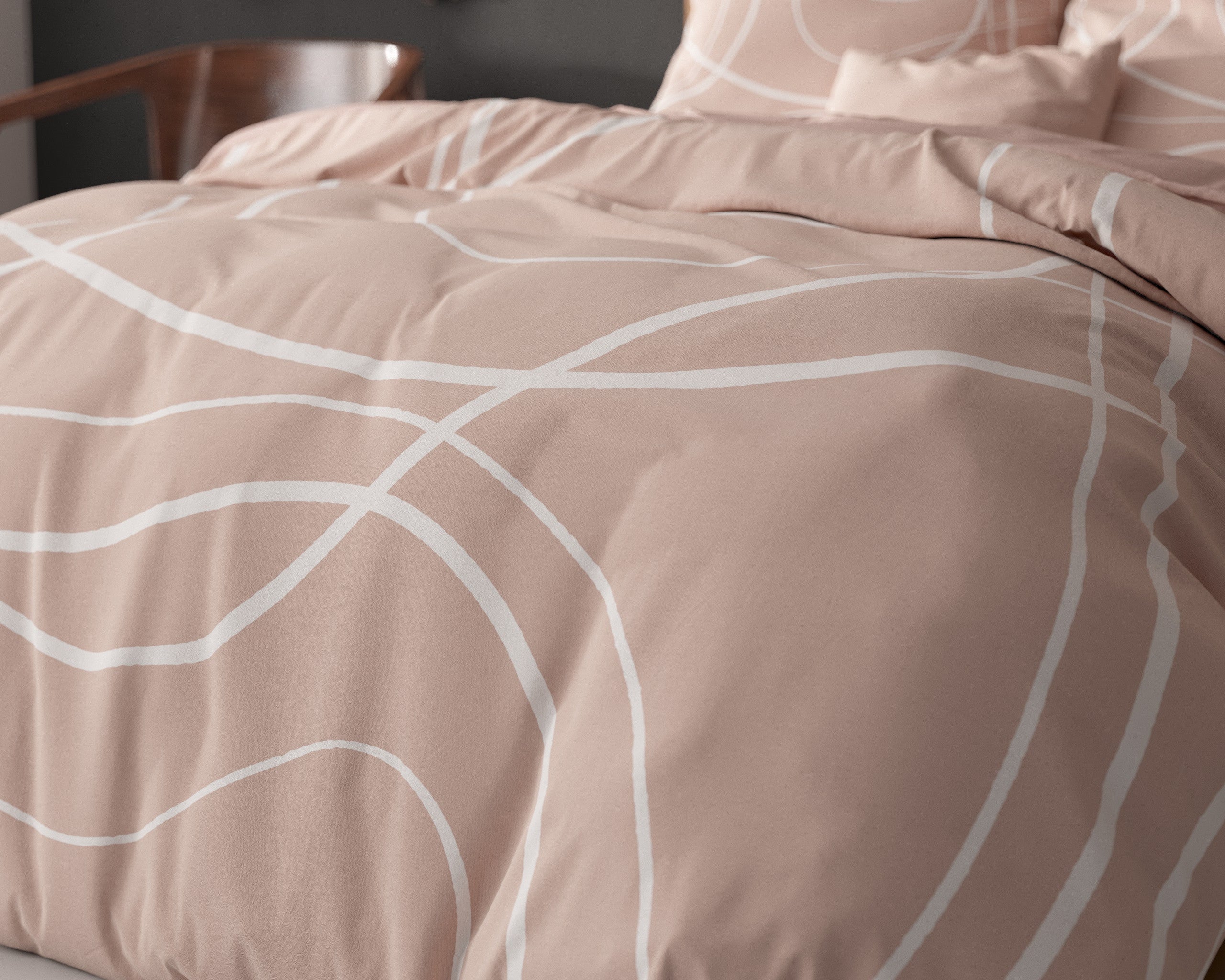 NordDream Essentials Mahila pussilakana 140x200/220 roosa