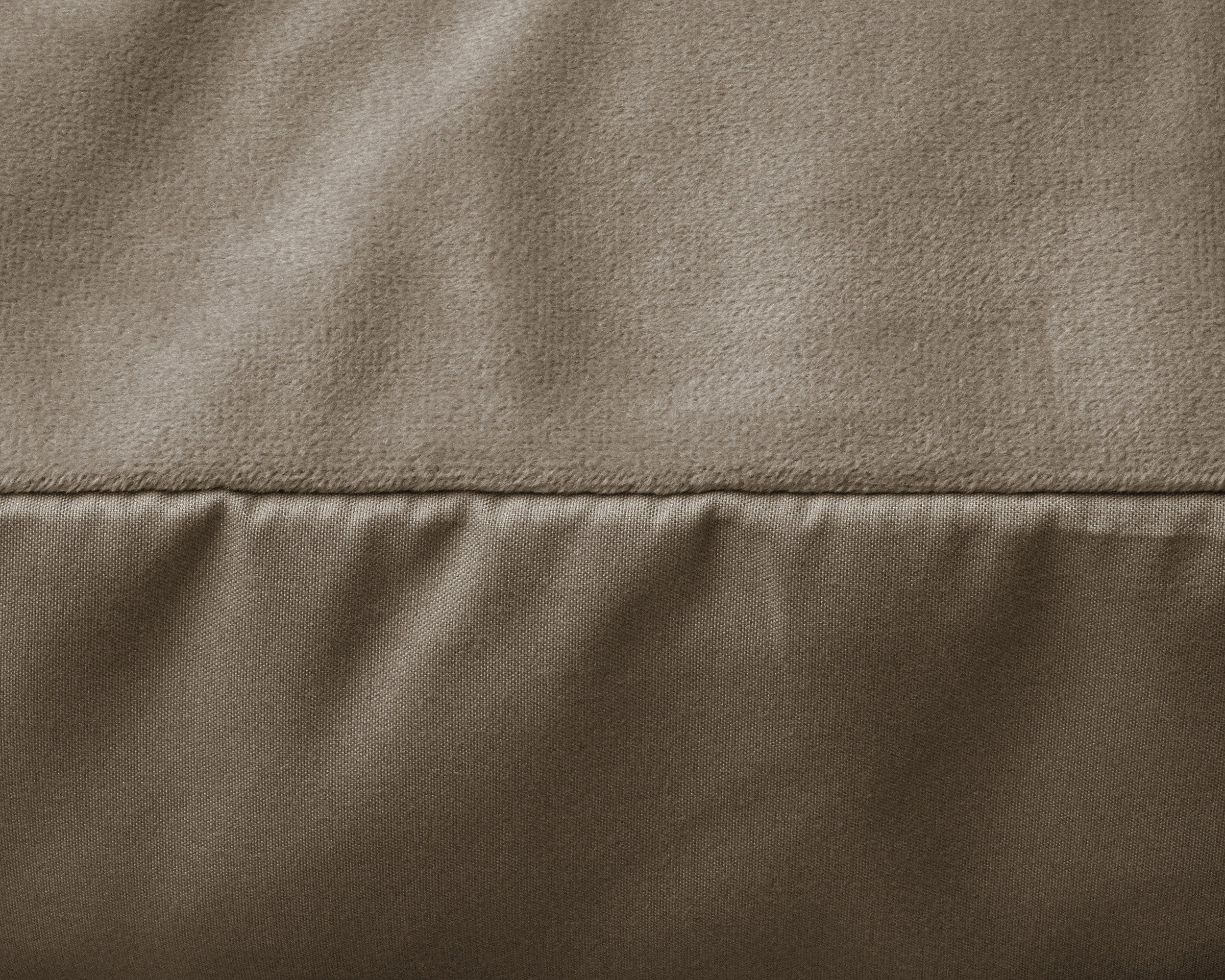 NordSleeps NordDream Velvet tyynyliinat 60x70 taupe 2-pack