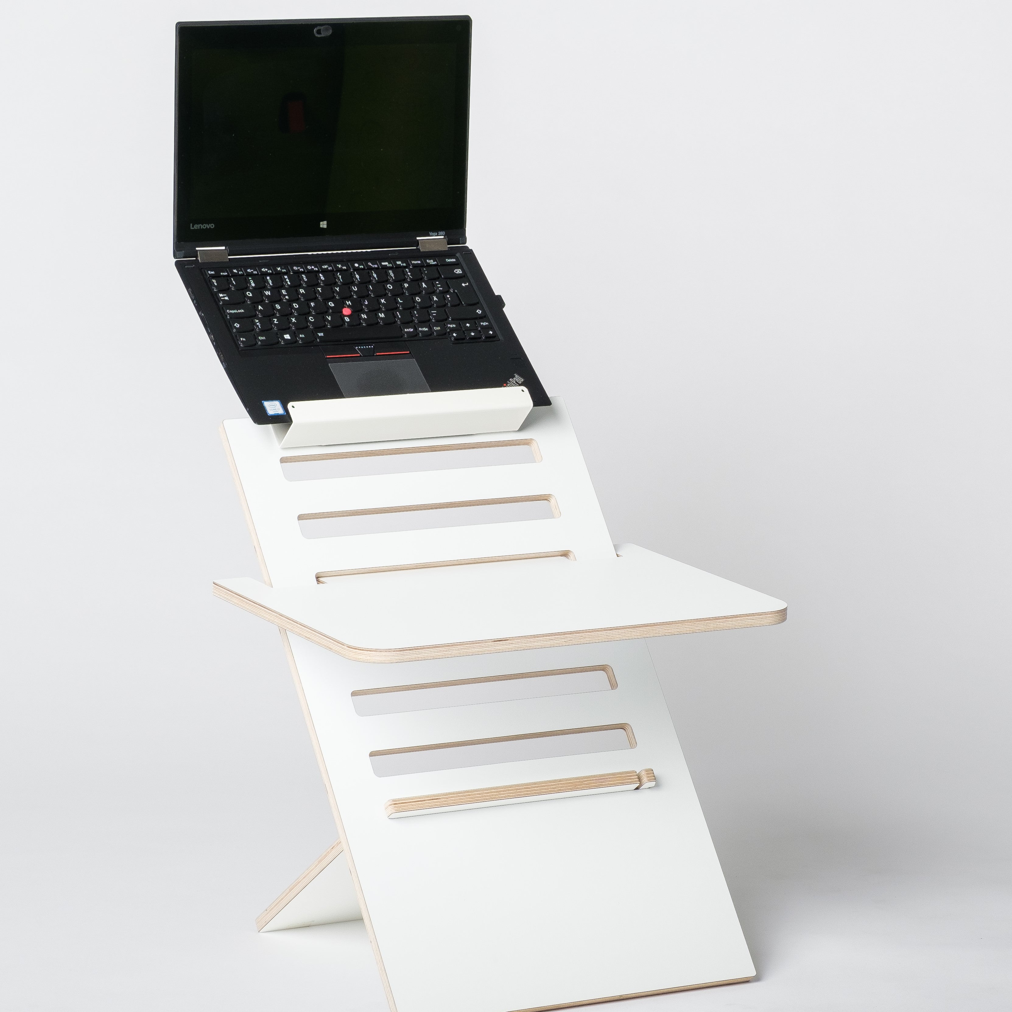 Hima Lifter seisomatyötaso Brilliant White