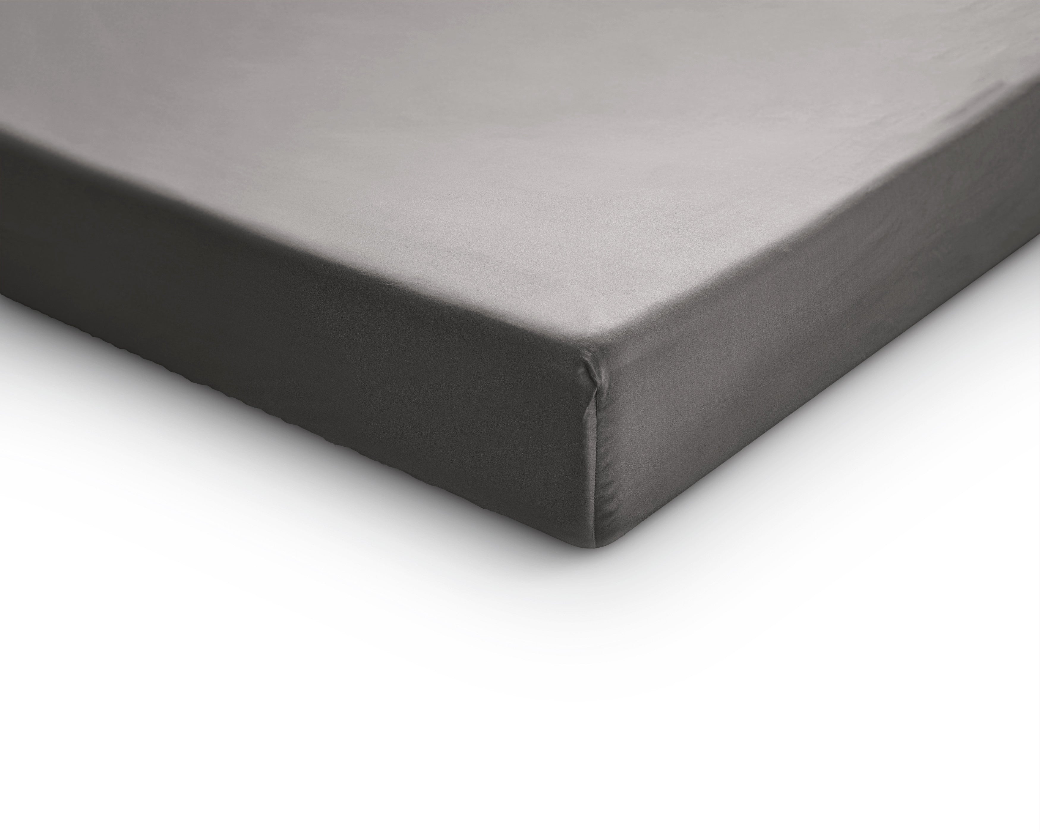 NordDream Satijn splittopper aluslakana harmaa 180x220
