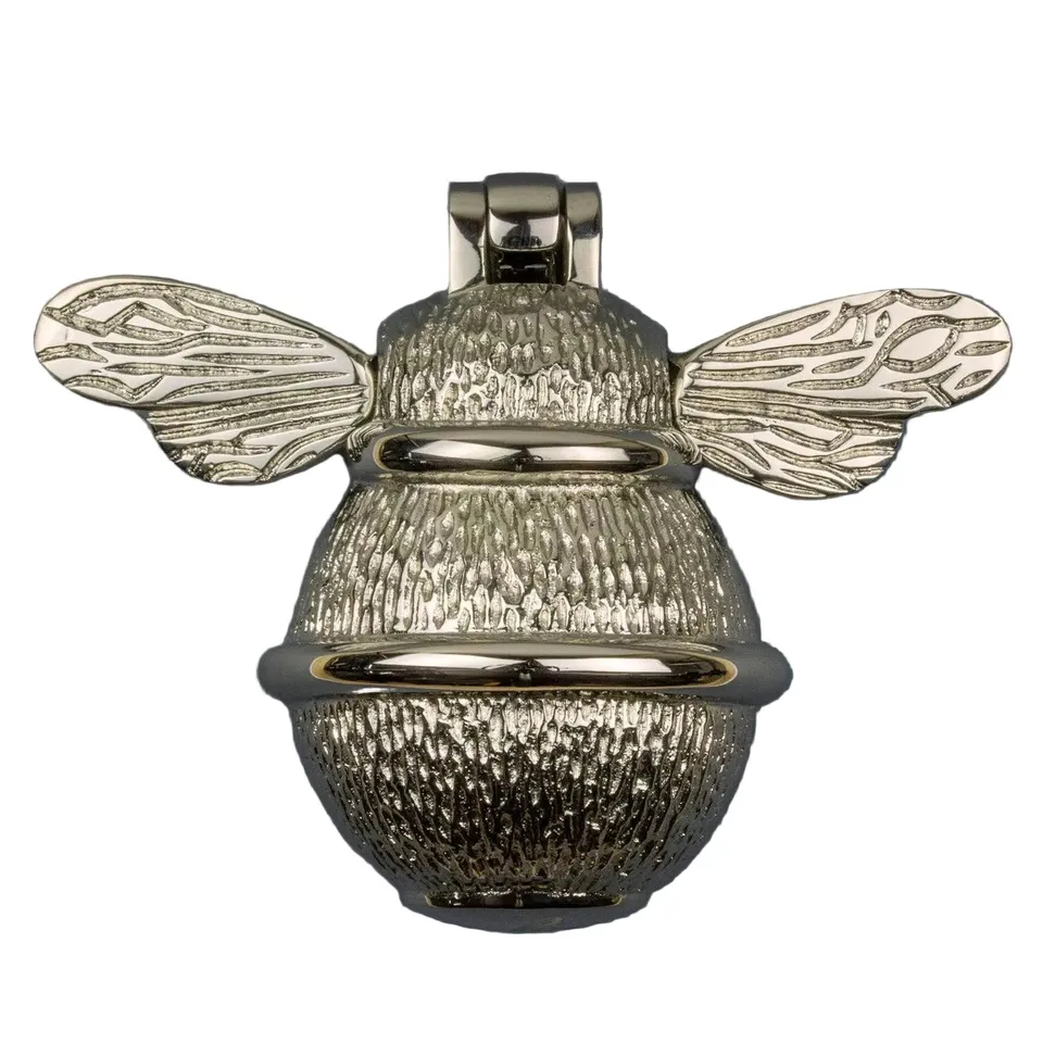 Sasus Bumble Bee ovikolkutin messinki nikkeli 12,7 cm