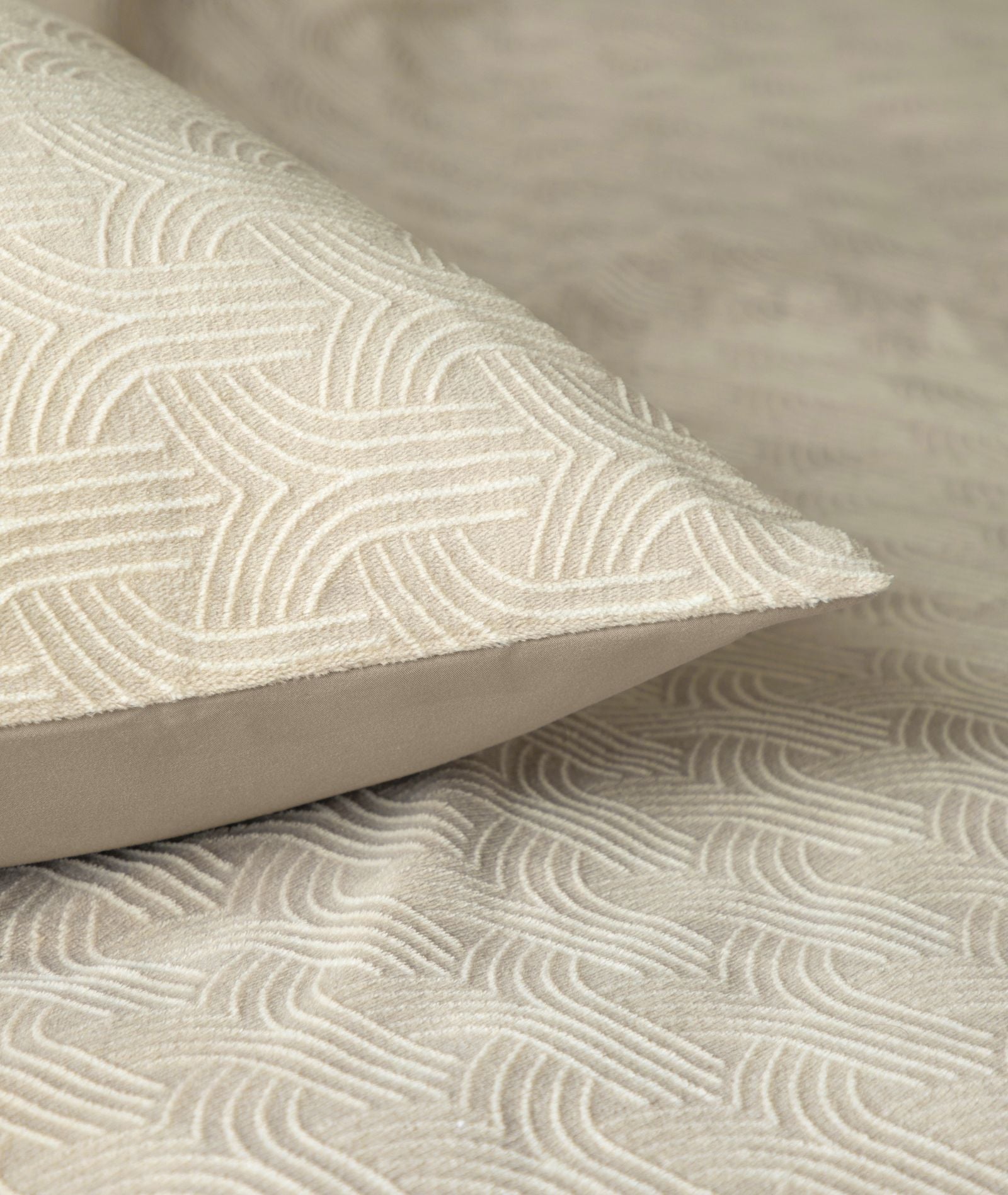 NordDream Flanel pussilakana Art beige 200x220 cm sis lakanat