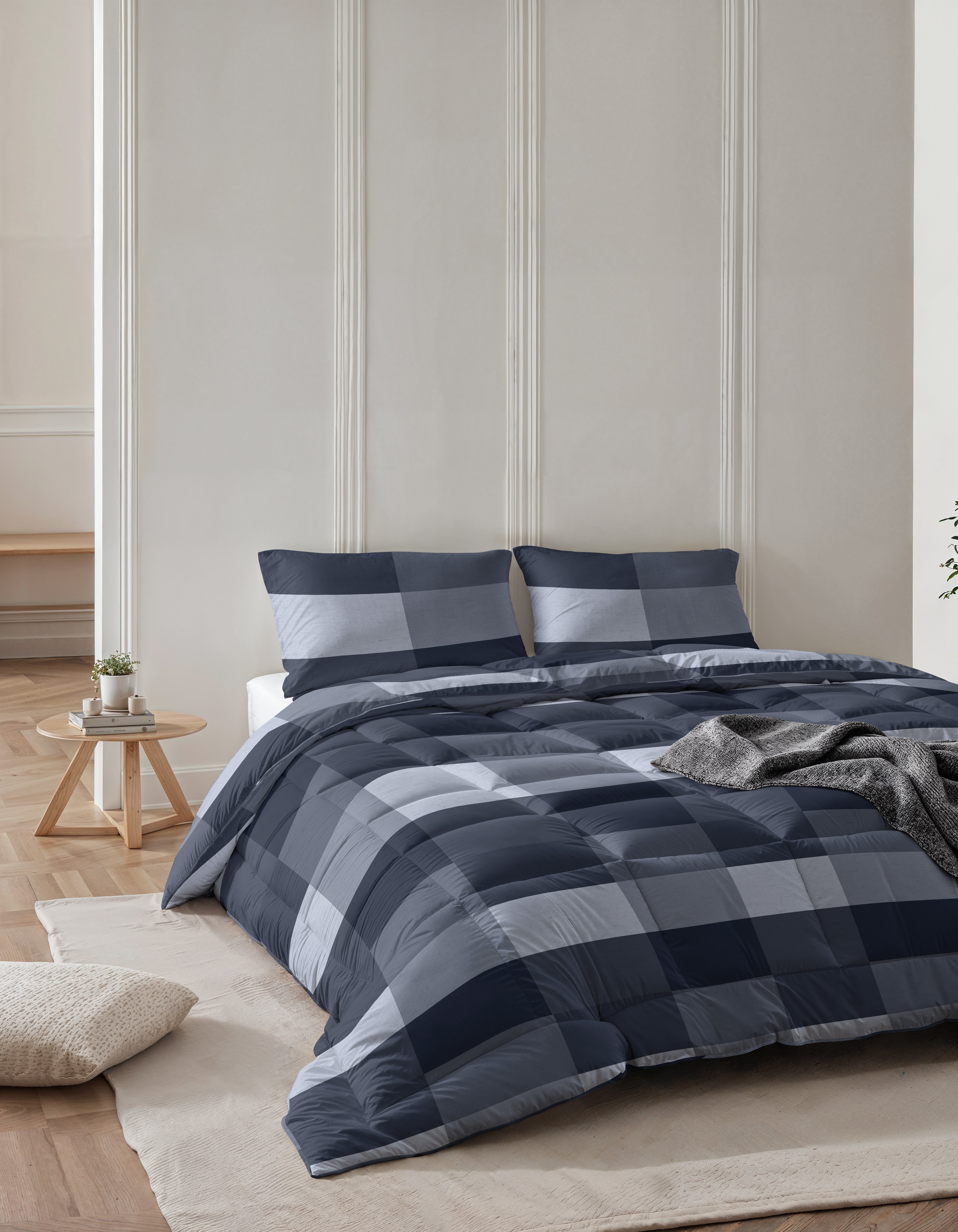 NordDream Lazy peitto 240x220 cm sininen ilman pussilakanaa
