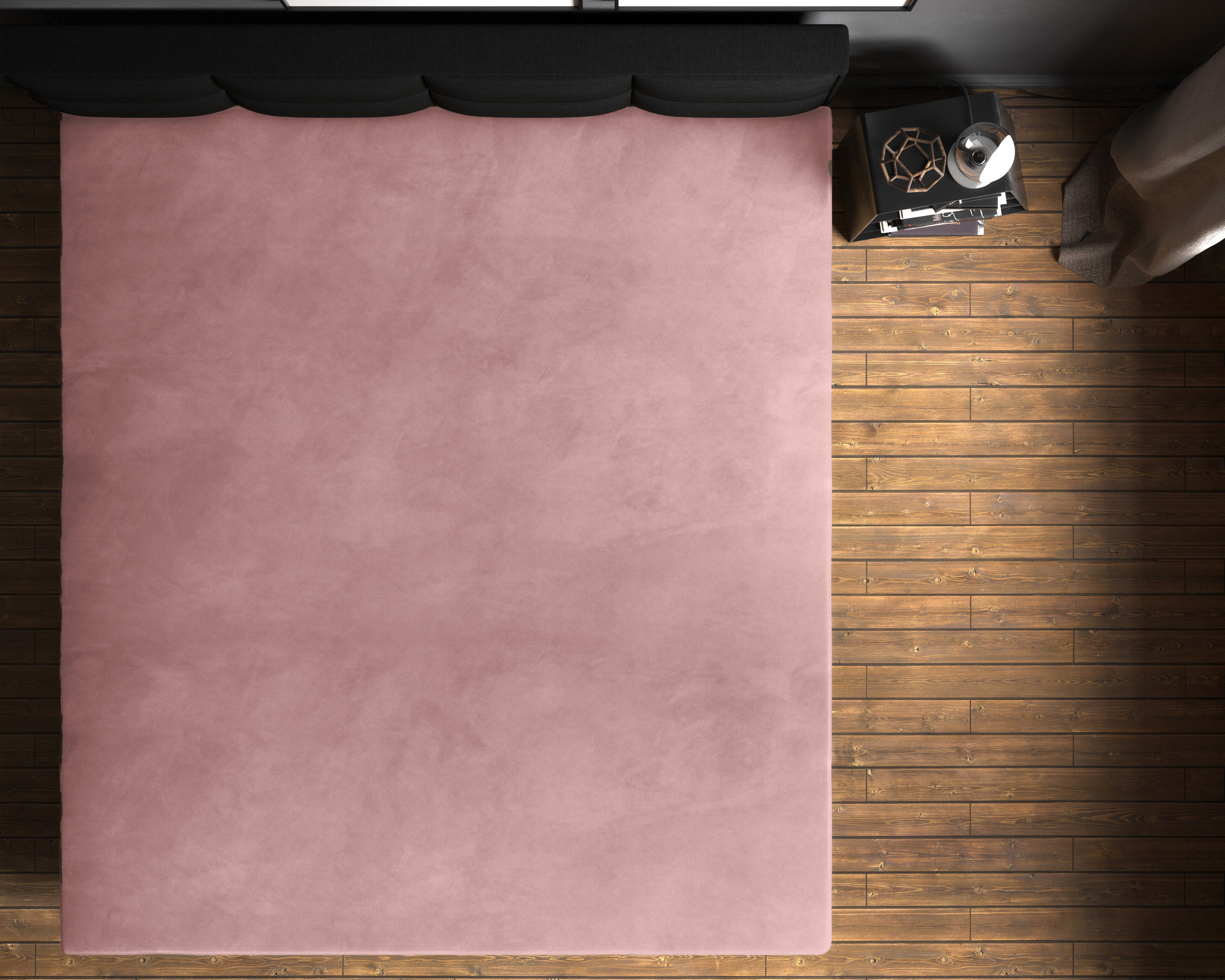 NordDream Velvet aluslakana 140x200 roosa sametti