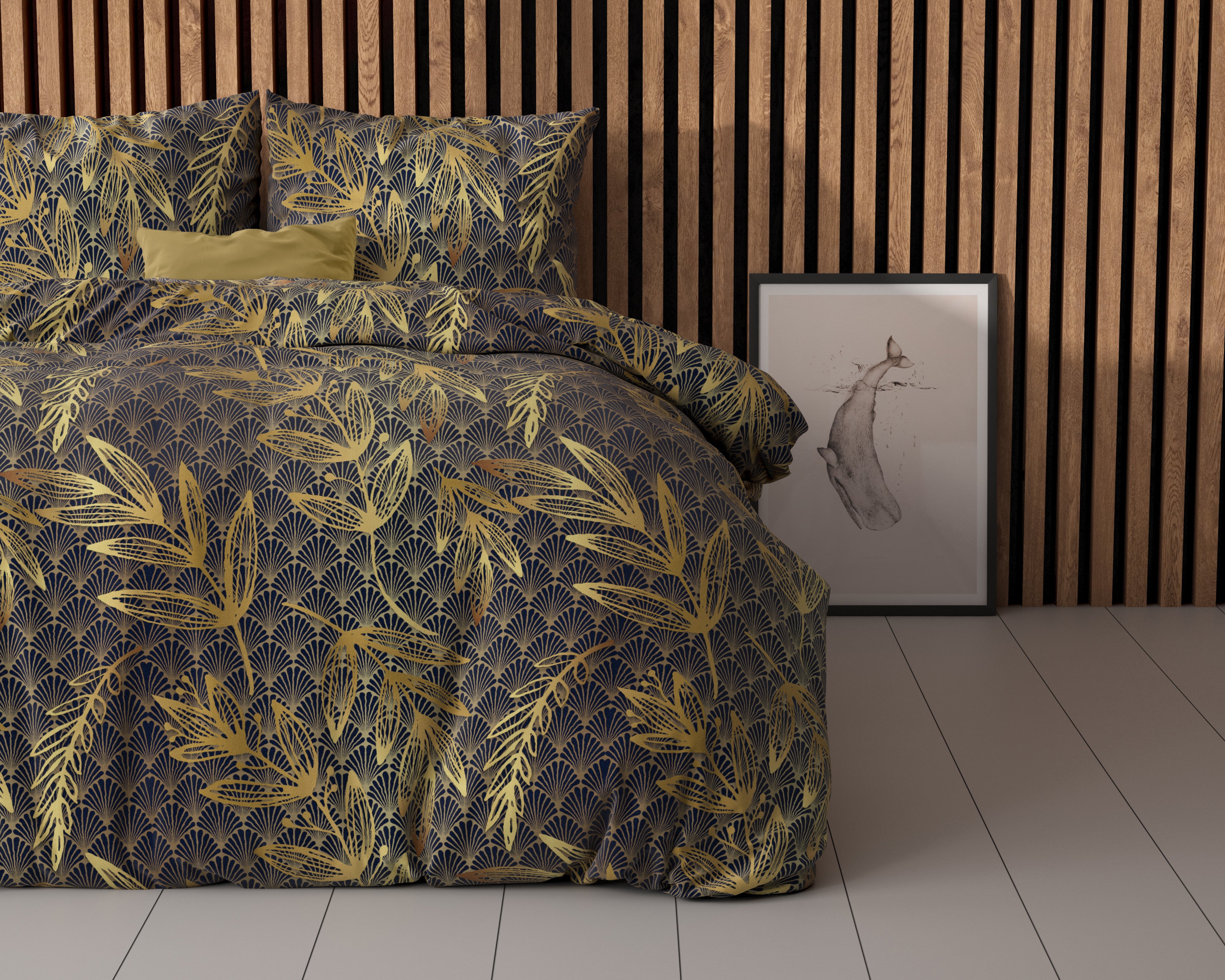NordDream Elegance Gold Rush pussilakana kulta 200x220 cm