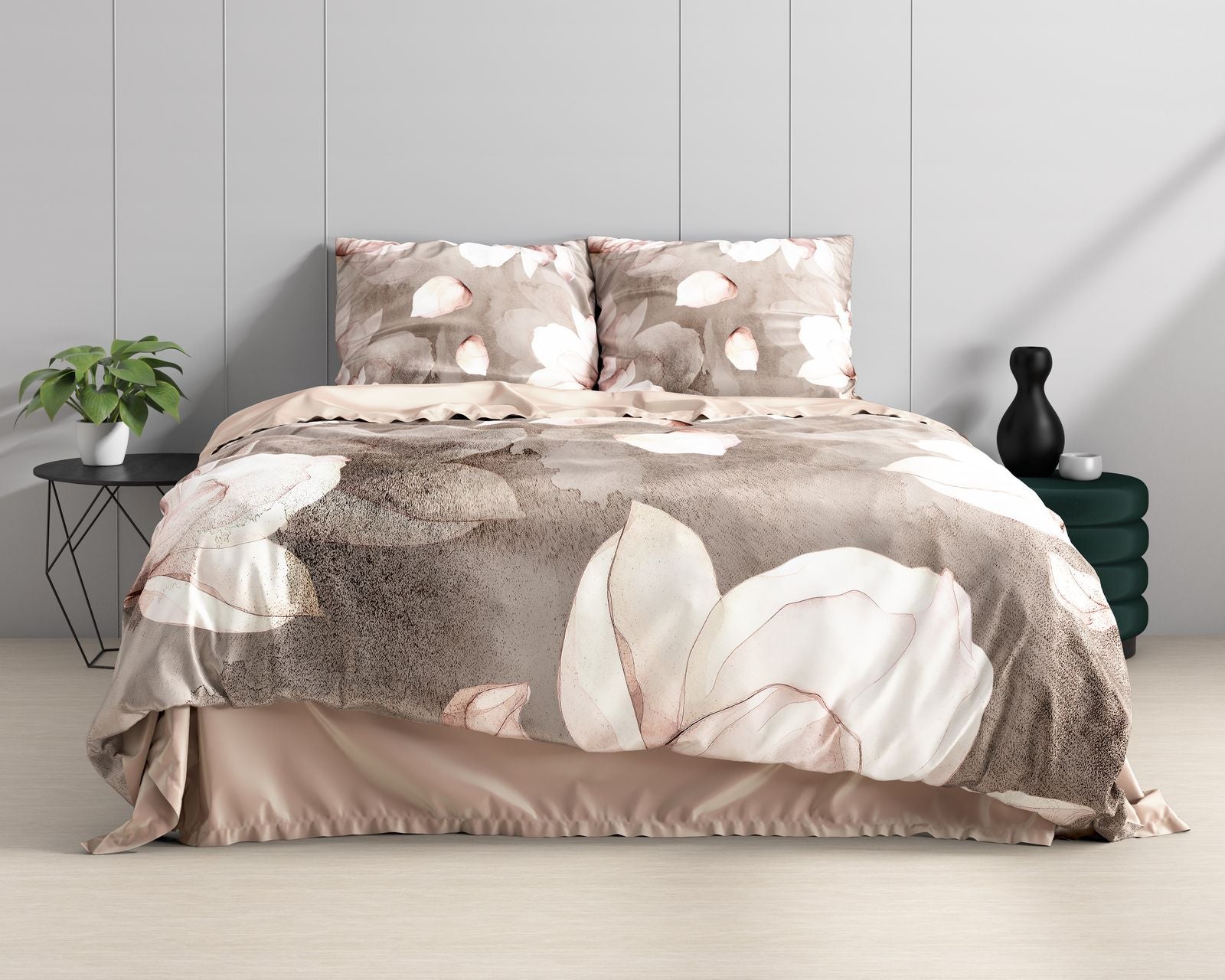 NordDream Wild Satin Alicia pussilakana 140x200 vanharoosa