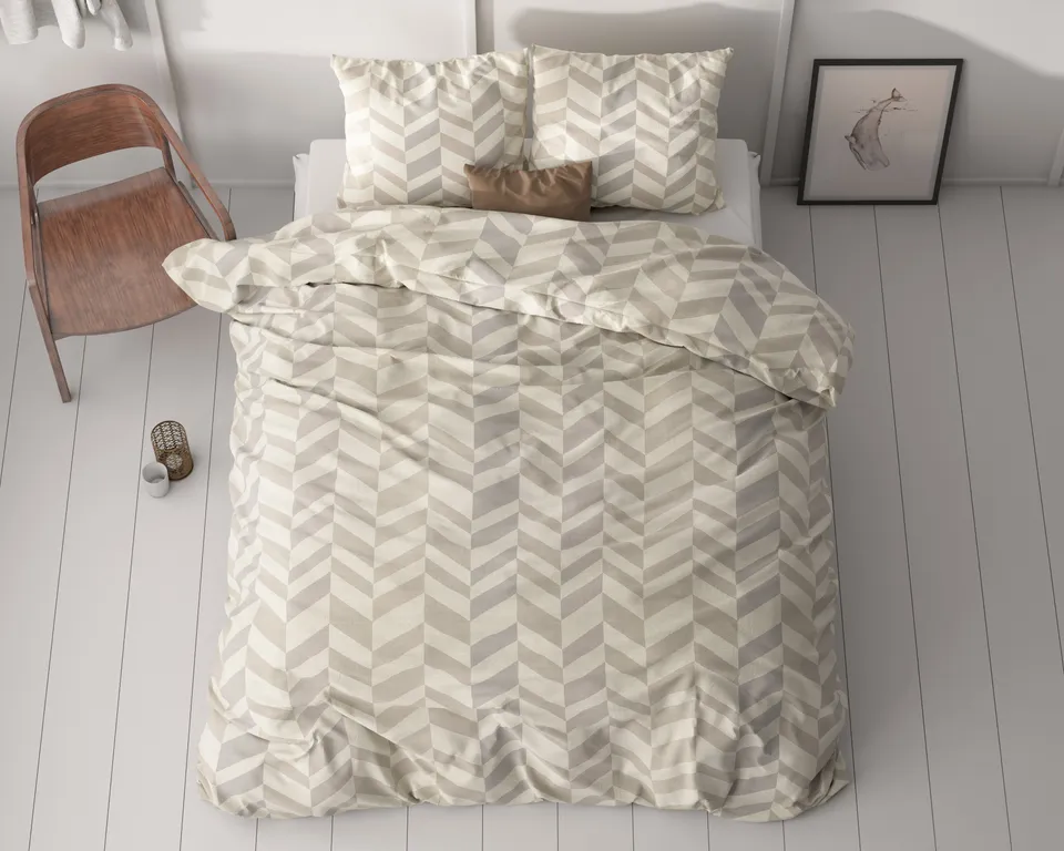 NordDream Classy Karel Zand pussilakana 240x220 mikrokuitu