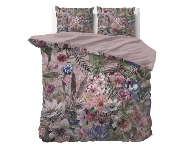 NordDream Essentials Tess pussilakana 200x220 roosa