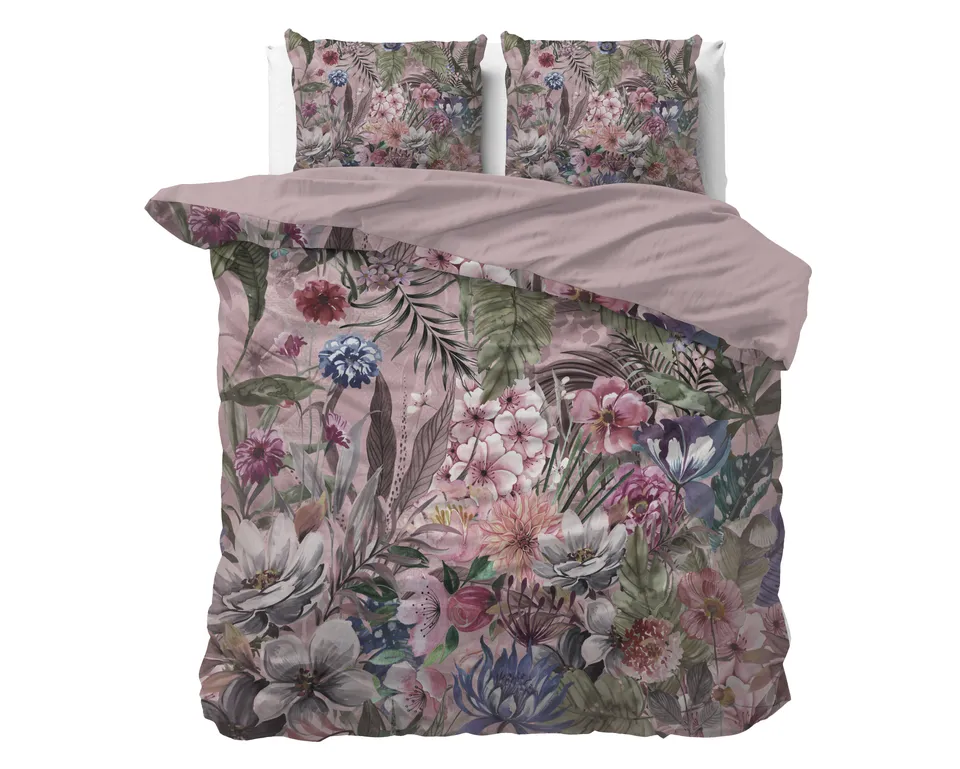 NordDream Essentials Tess pussilakana 200x220 roosa