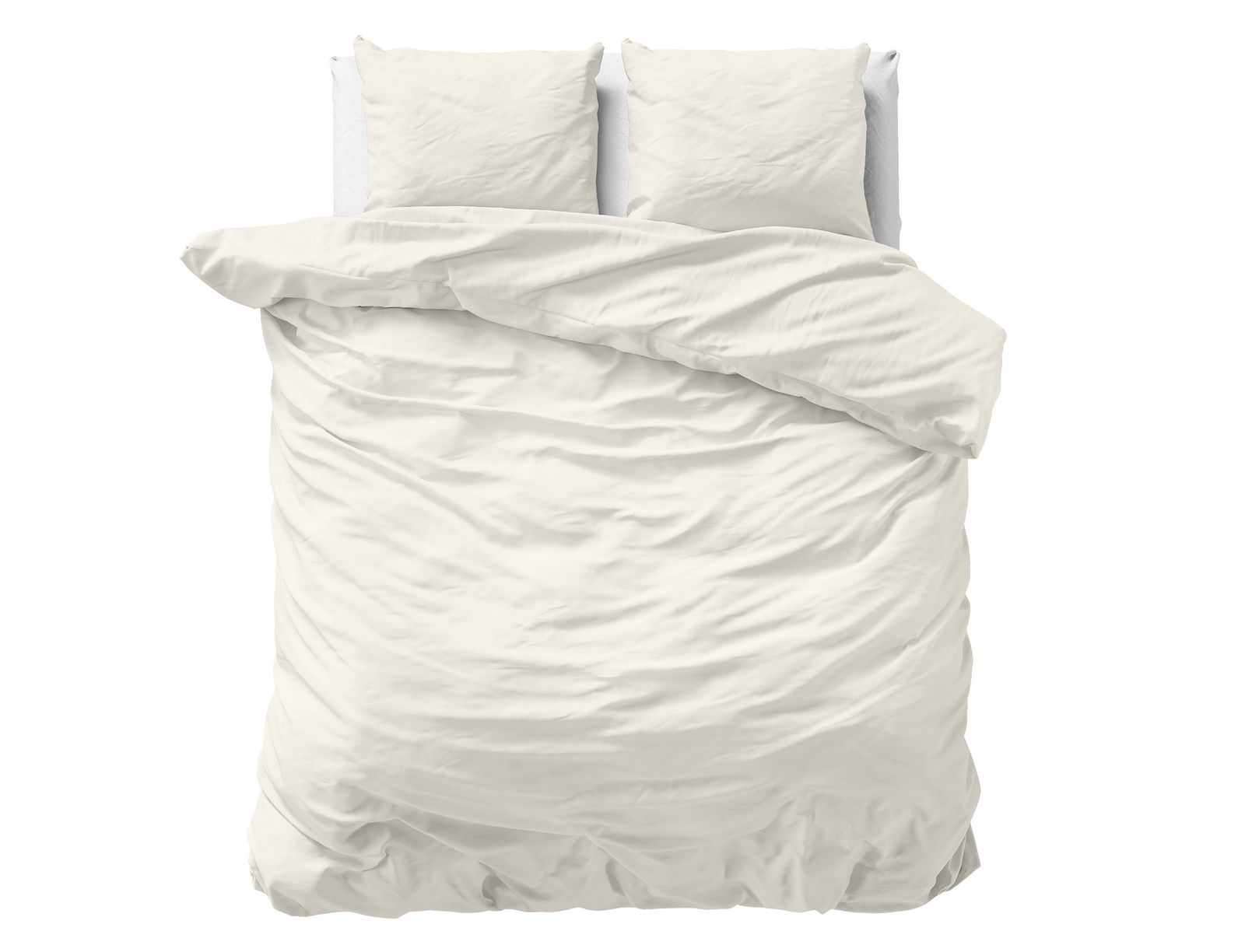 NordDream Satijn Uni pussilakana 240x200/220 cm creme satiini