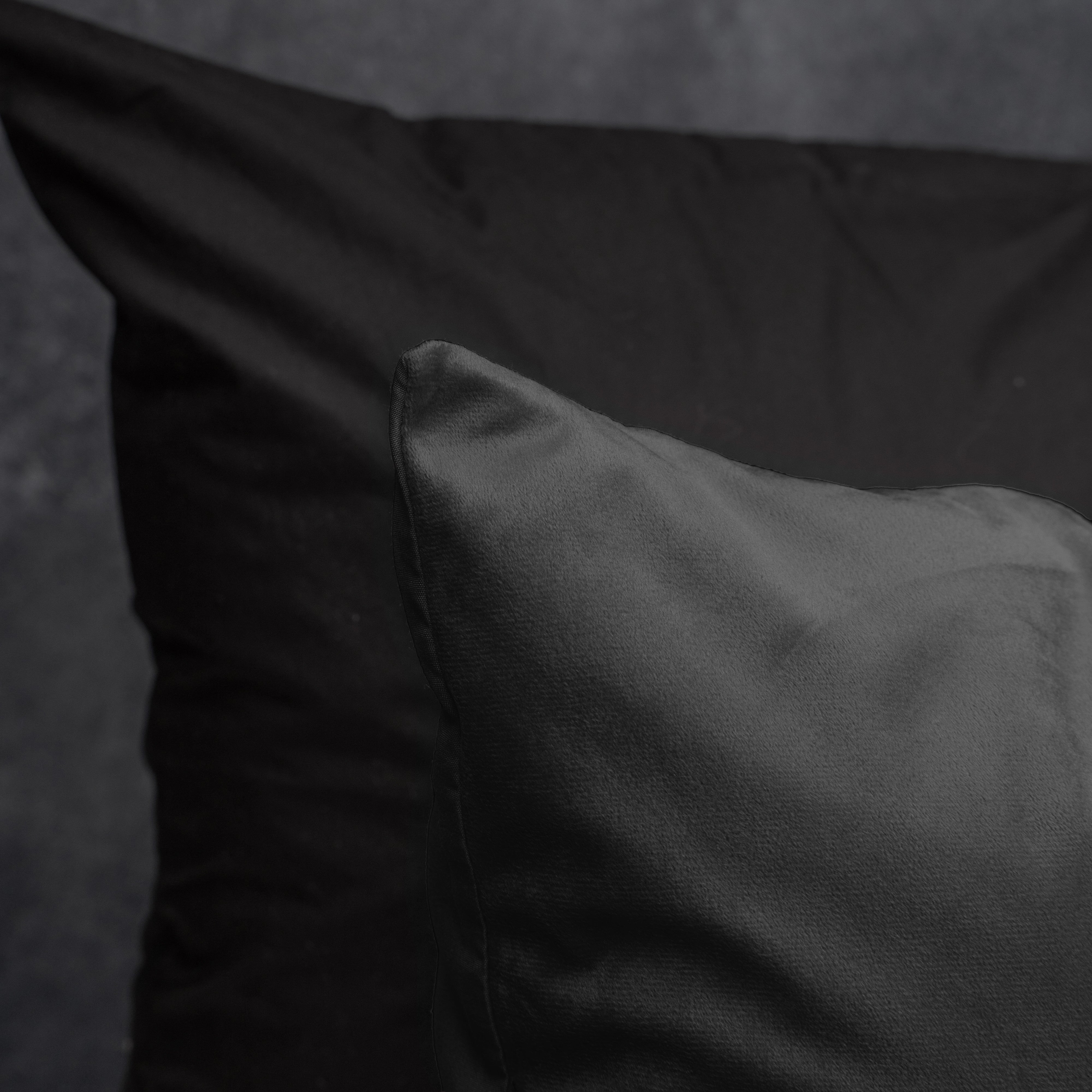 NordDream Velvet Uni Antraciet pussilakana 240x220 sametti