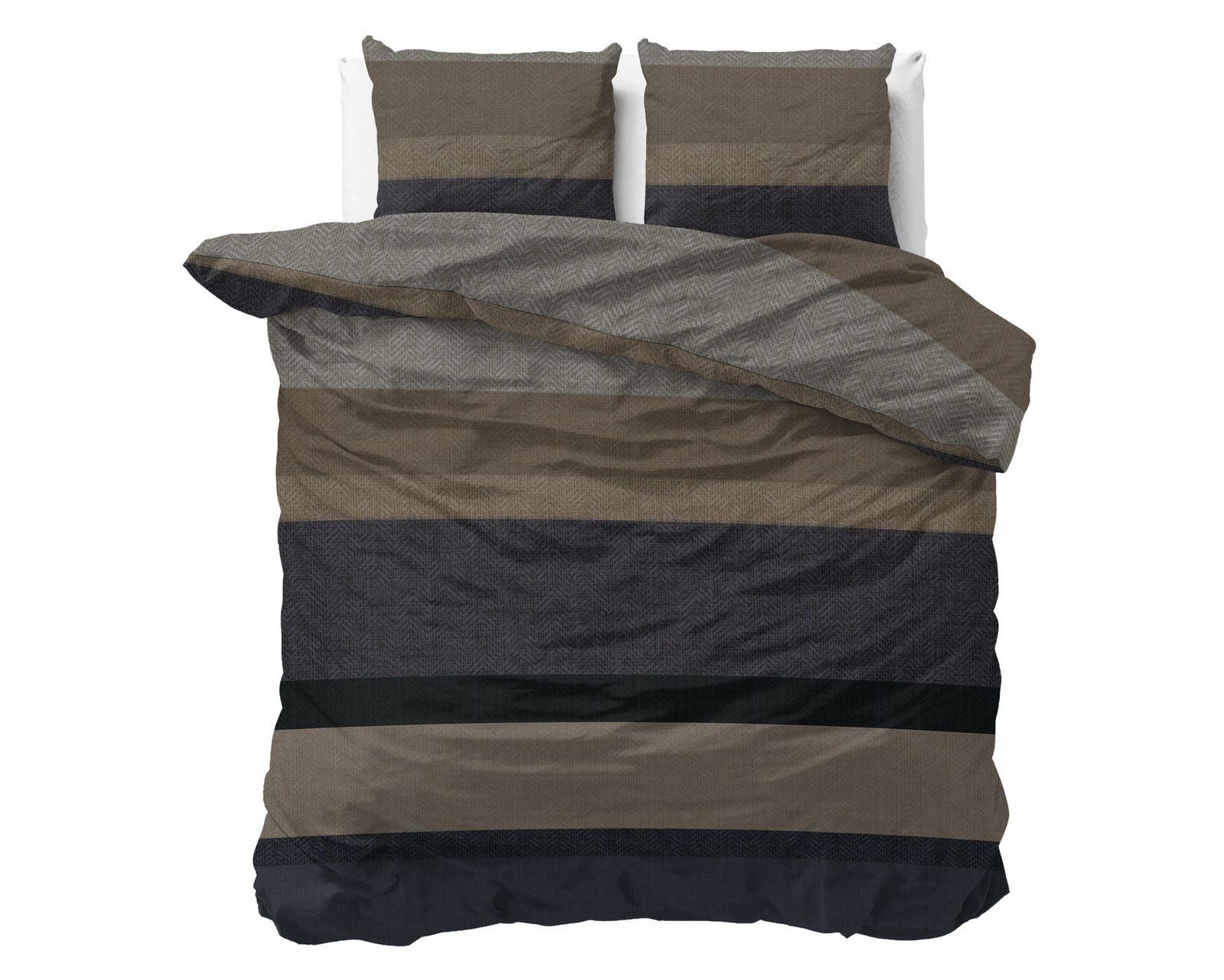 NordDream Flanel Ravon pussilakana taupe 140x200 flanelli