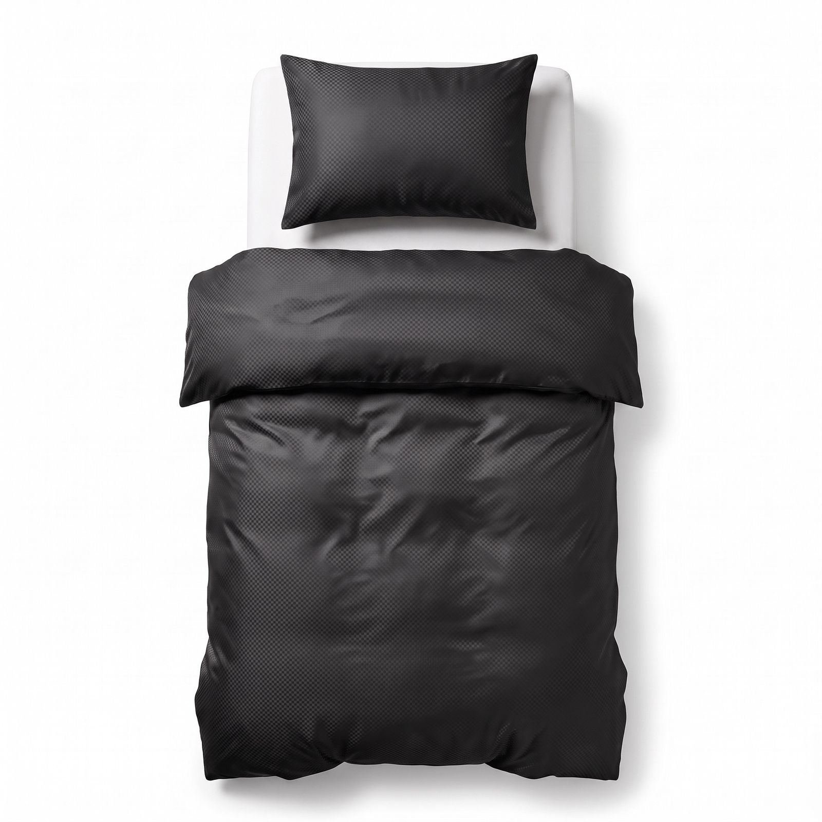 NordDream Hotel Satin Point Musta pussilakana 200x220