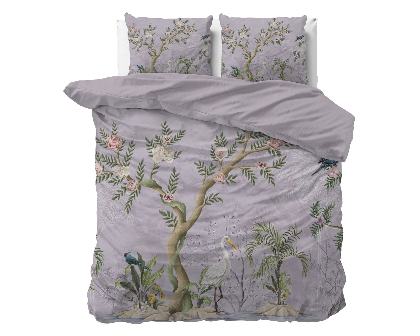 NordDream Essentials Lois pussilakana 200x220 violetti mikrokuitu