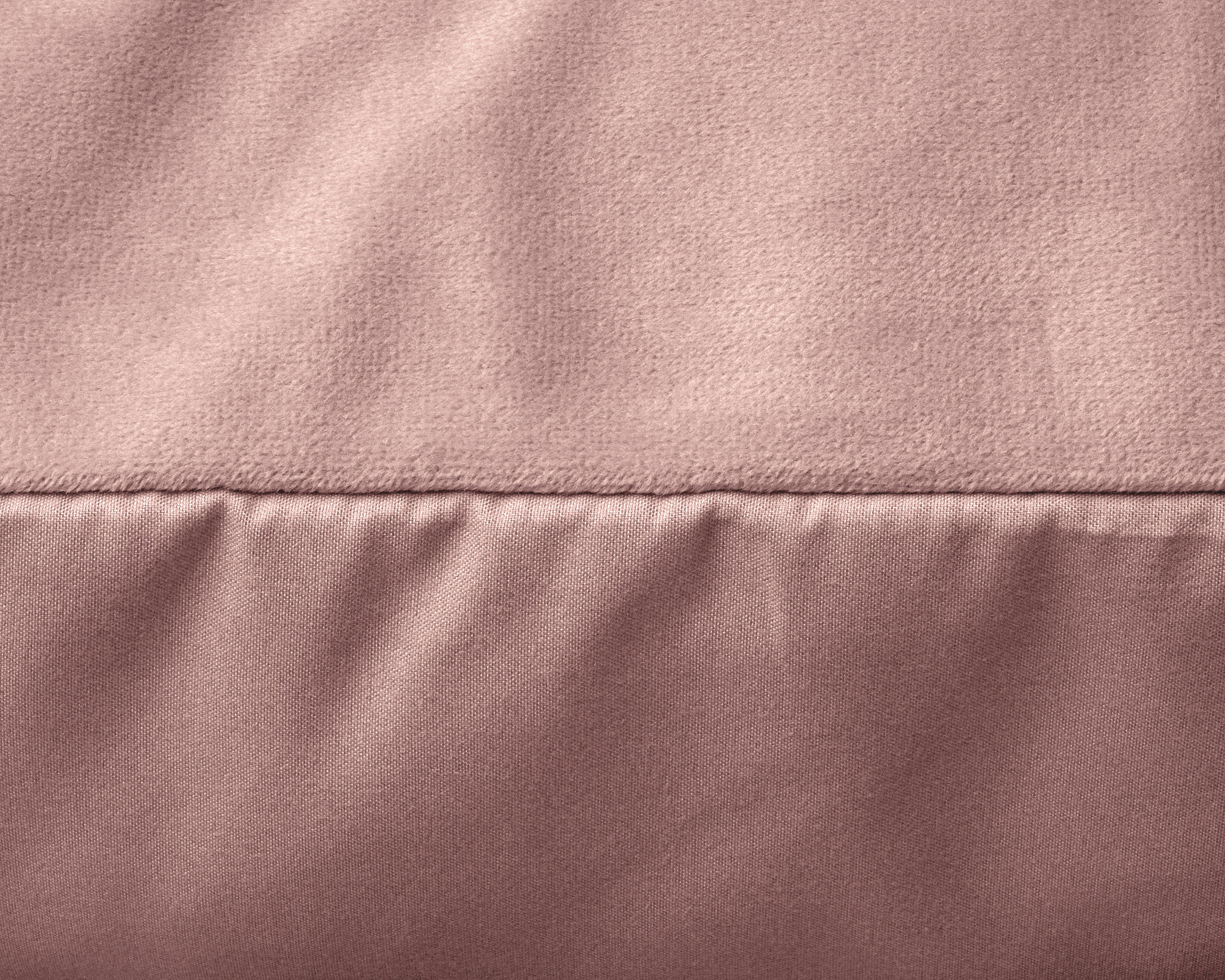 NordDream Velvet tyynyliina vanha roosa 60x70 cm 2 kpl
