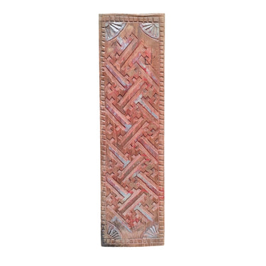 Sasus Vintage puukoriste 73 cm tiikki paneeli
