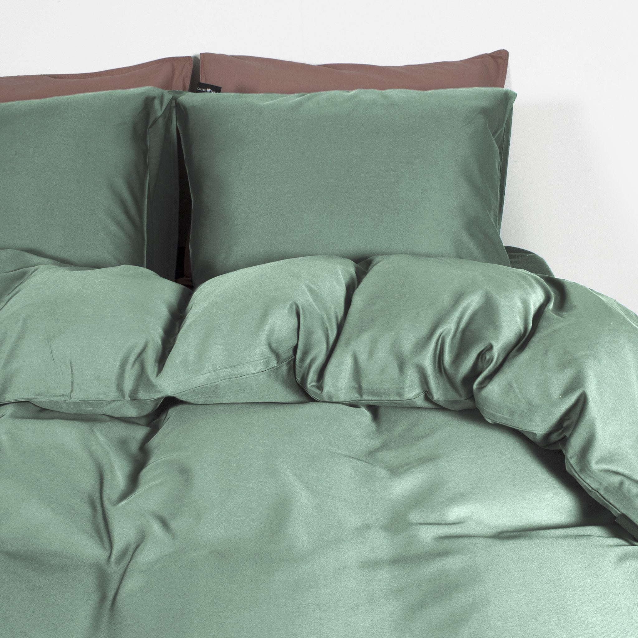 NordDream Bamboo bambu pussilakana 200x220 vihreä viilentävä