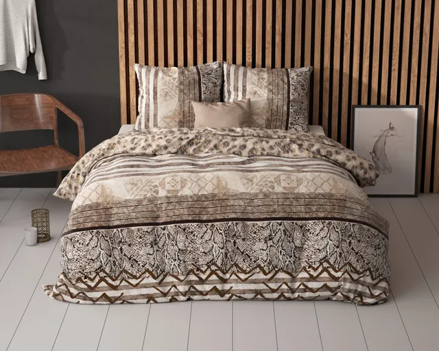 NordDream Elegance Cozy Panther pussilakana ruskea