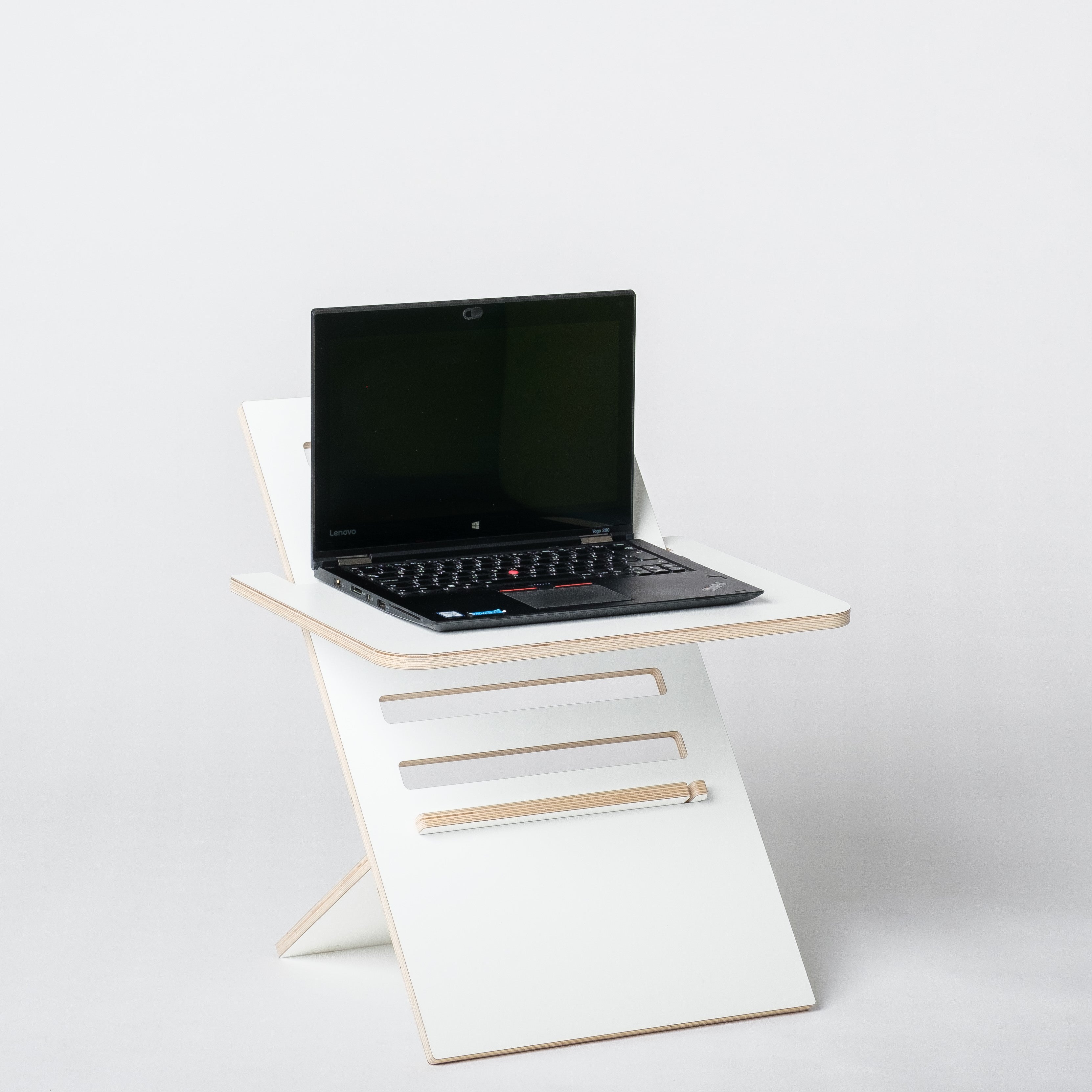 Hima Lifter seisomatyötaso Brilliant White